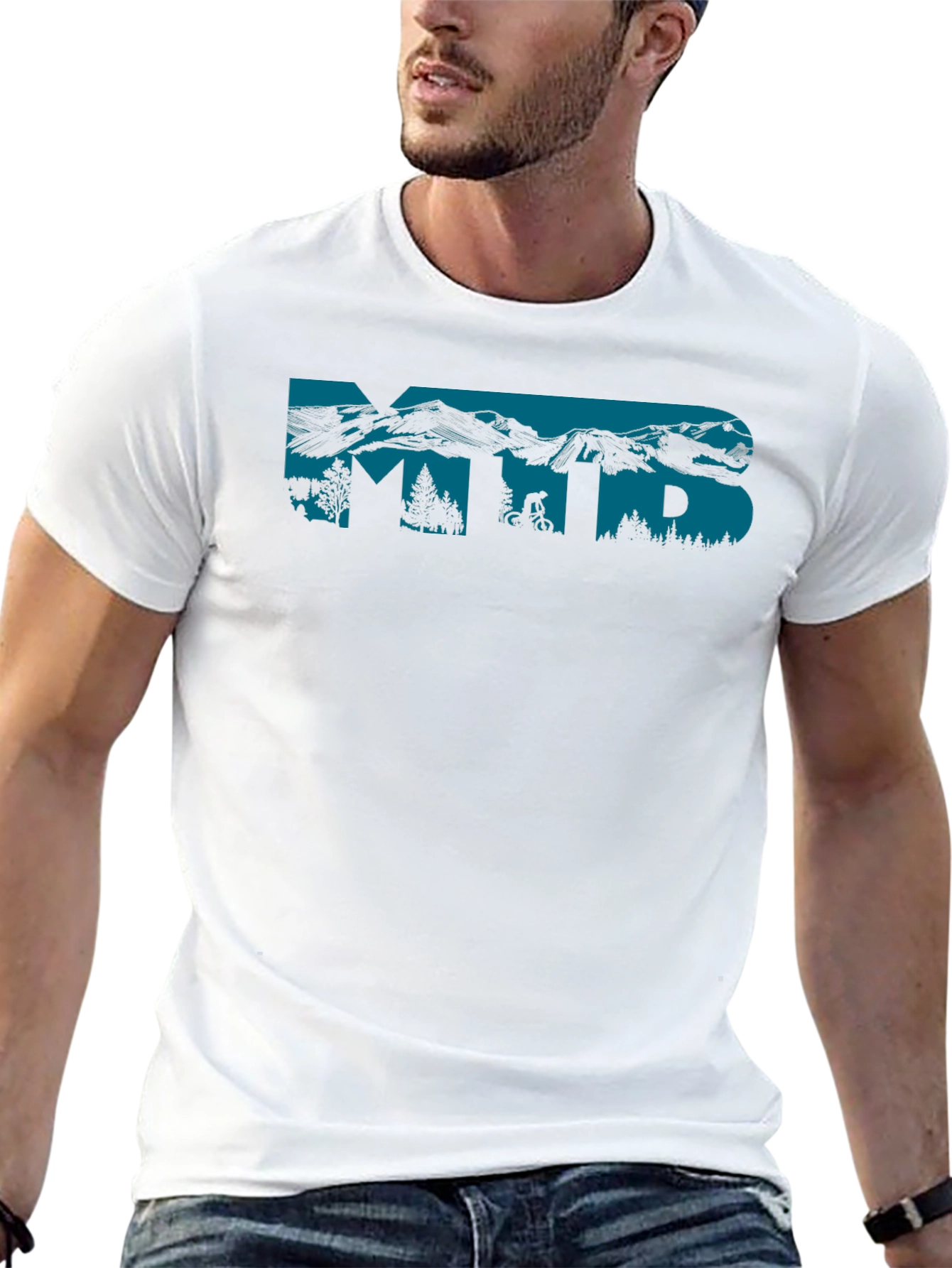 MTB Mountain Biking T-Shirt - Adventure Ready