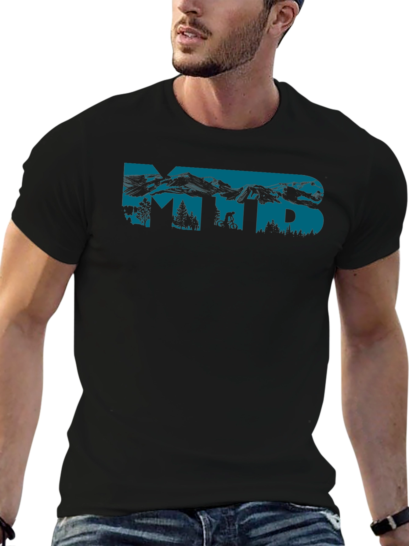 MTB Mountain Biking T-Shirt - Adventure Ready
