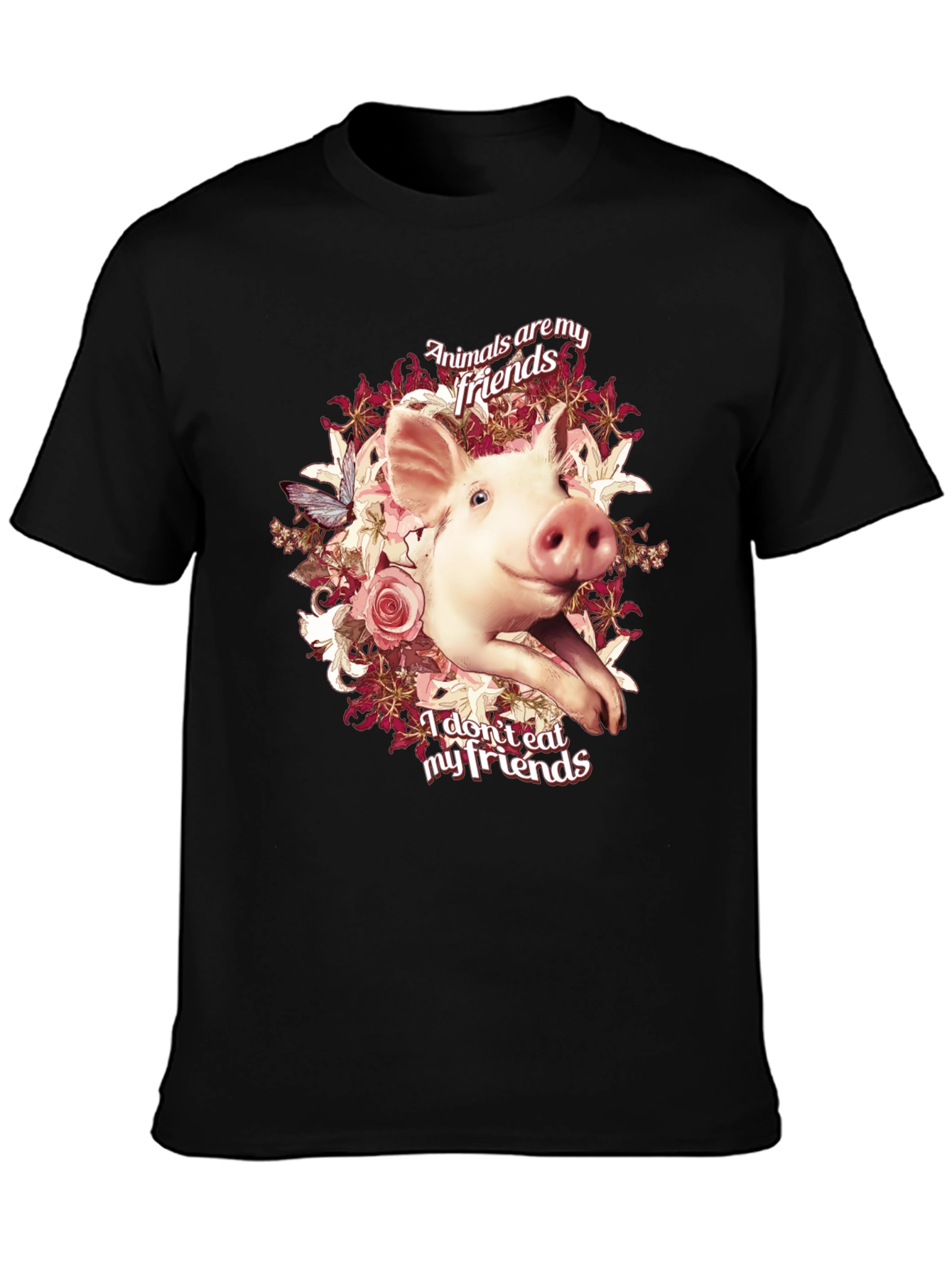 Animals Are My Friends Graphic Tee