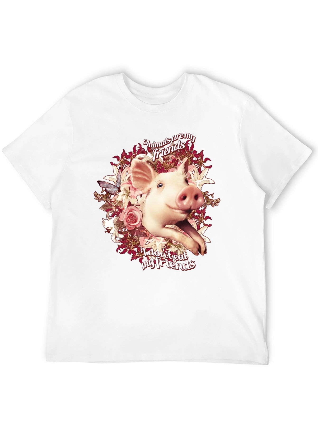 Animals Are My Friends Graphic Tee