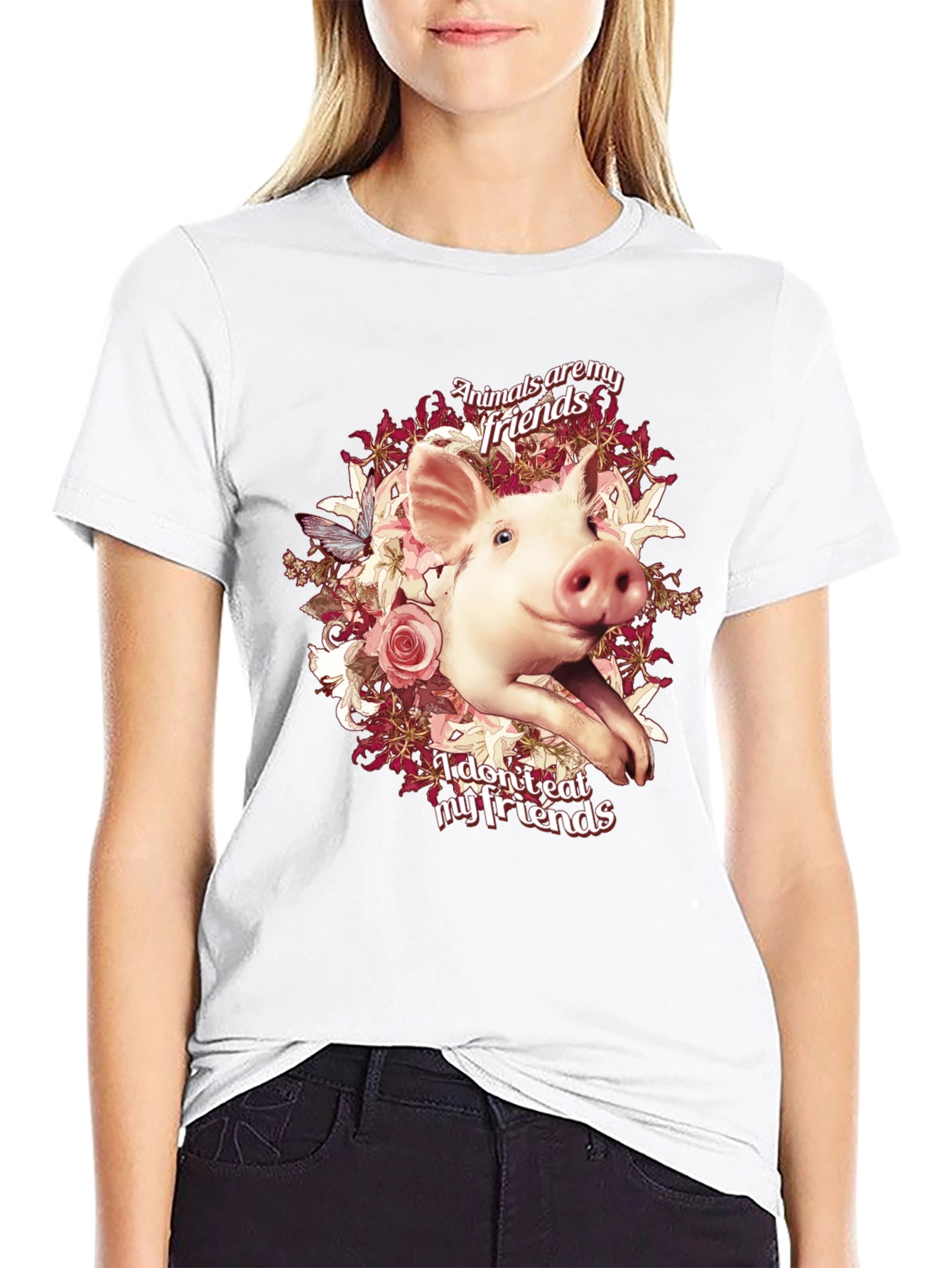 Animals Are My Friends Graphic Tee