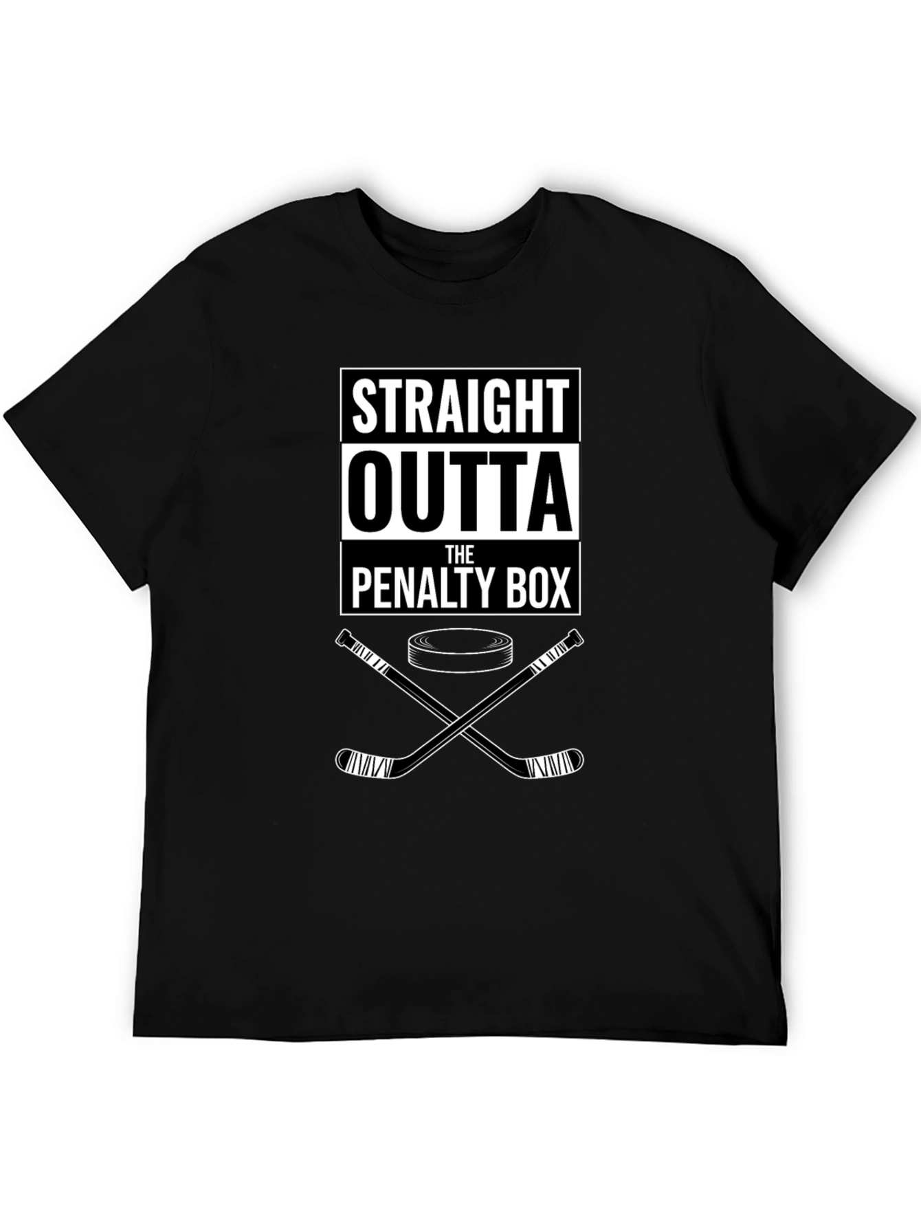 Straight Outta The Penalty Box Hockey T-Shirt