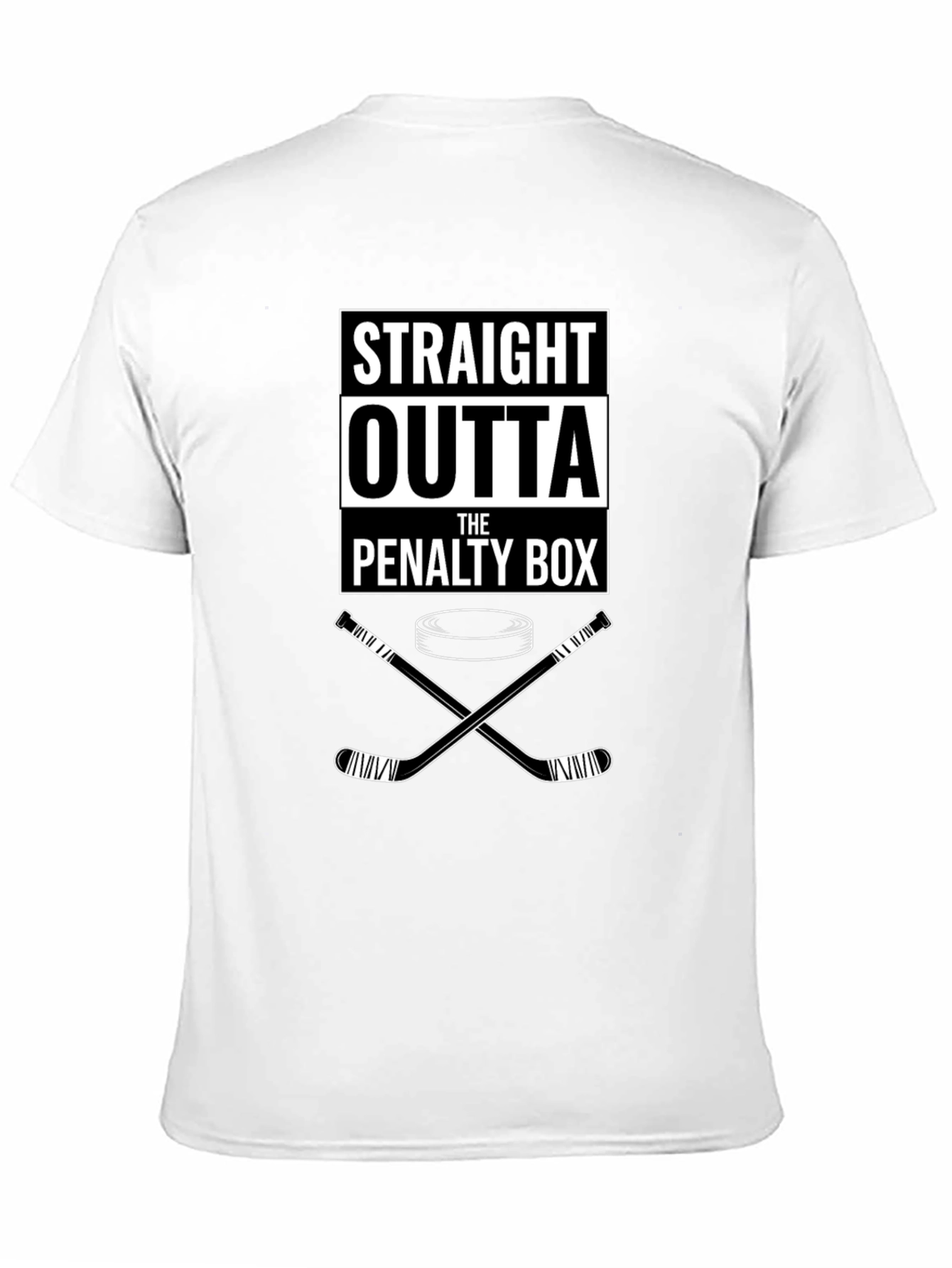 Straight Outta The Penalty Box Hockey T-Shirt