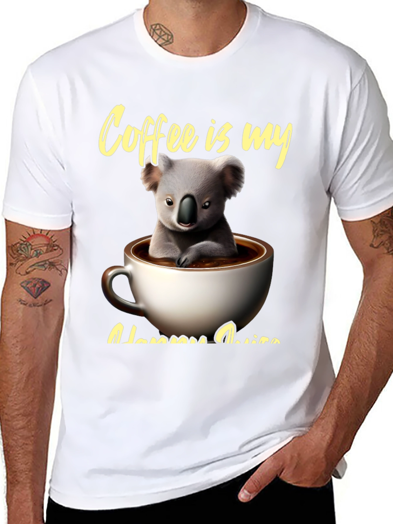 Coffee Koala T-Shirt - Happy Juice