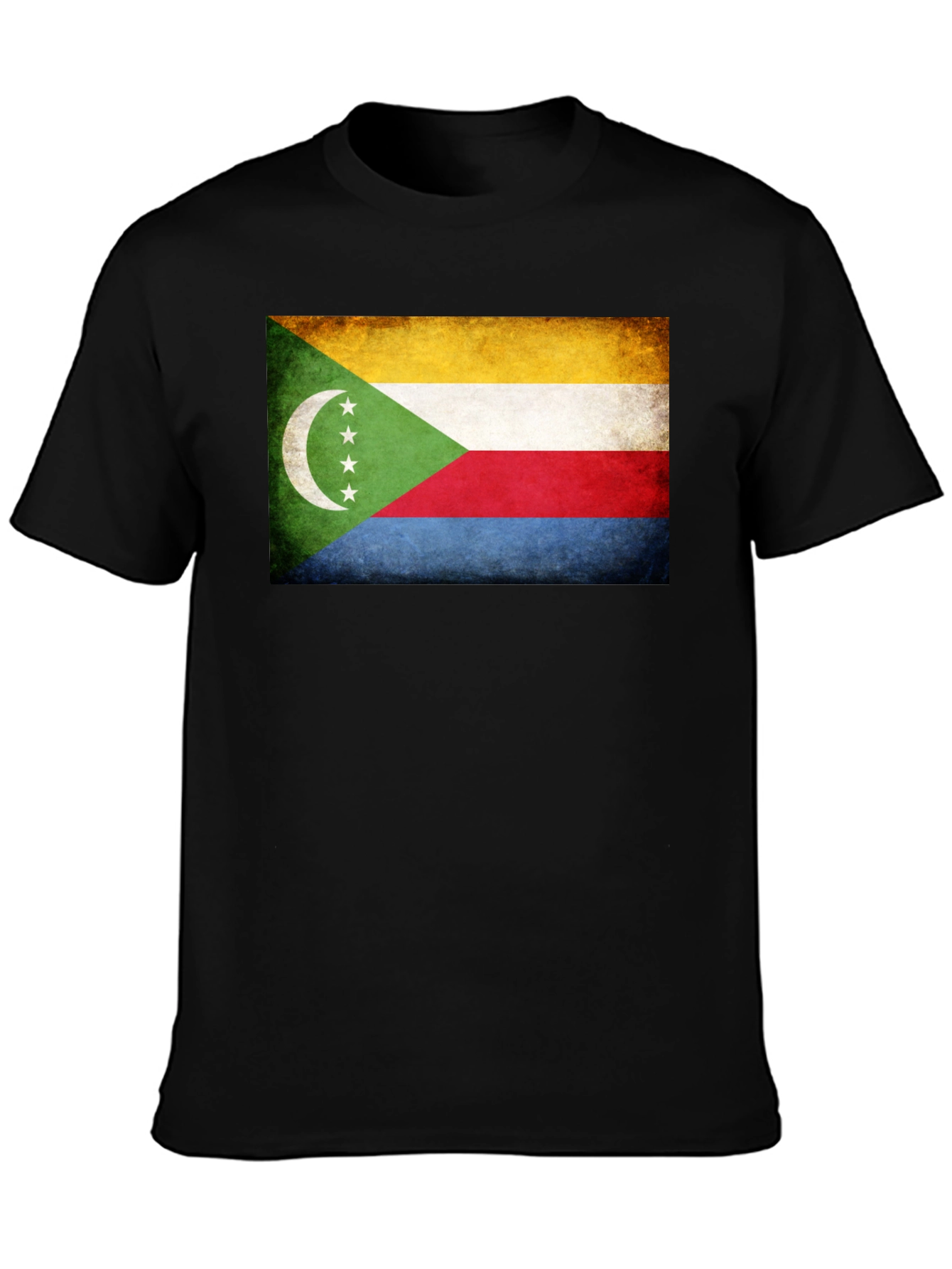 Comoros Flag Graphic T-Shirt