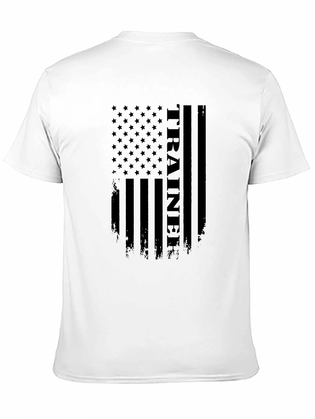Trainer Flag Graphic Tee - Patriotic Design