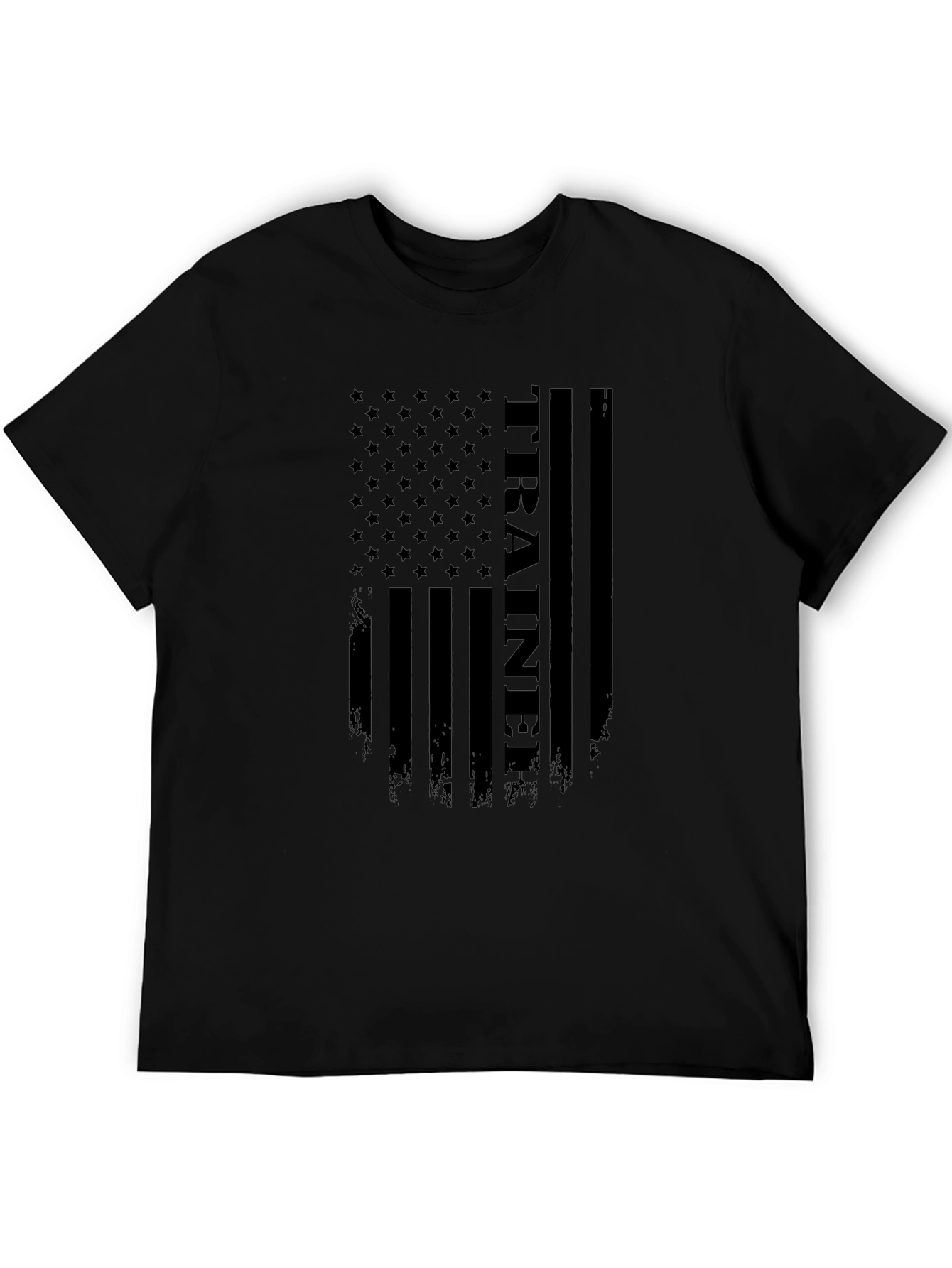 Trainer Flag Graphic Tee - Patriotic Design