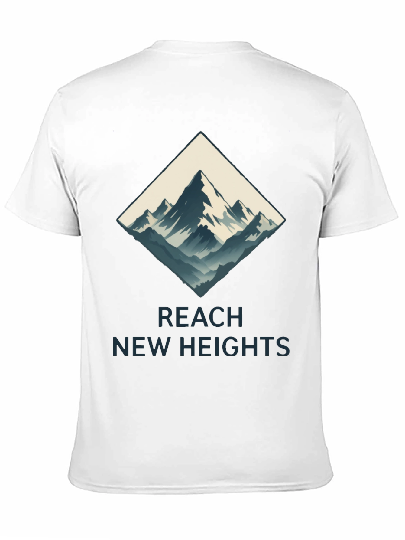 Reach New Heights Mountain Graphic Tee