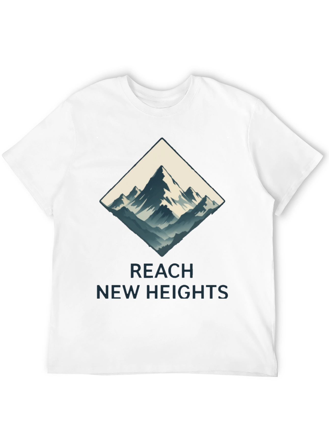 Reach New Heights Mountain Graphic Tee