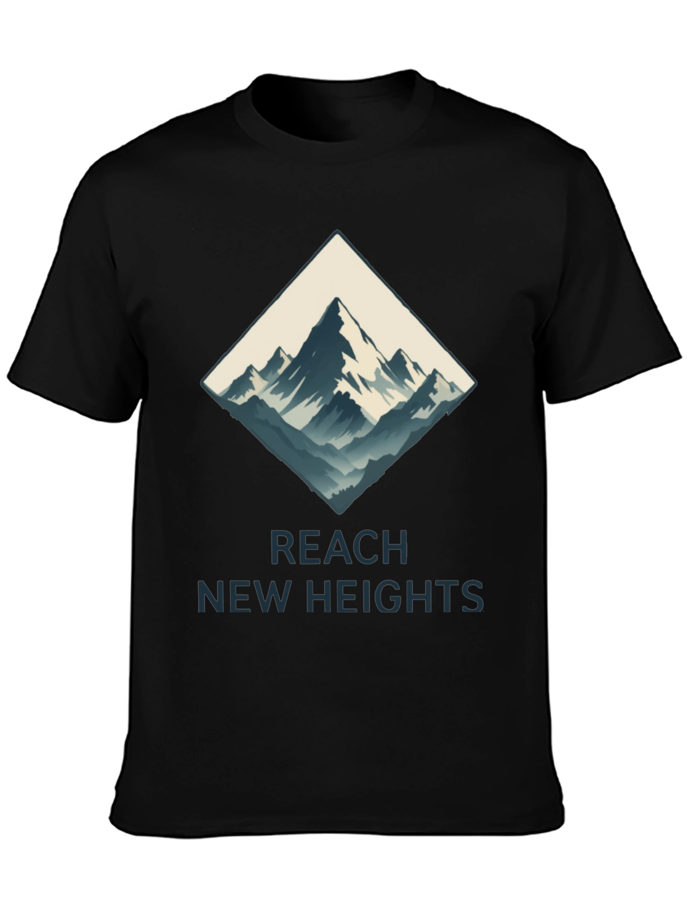 Reach New Heights Mountain Graphic Tee