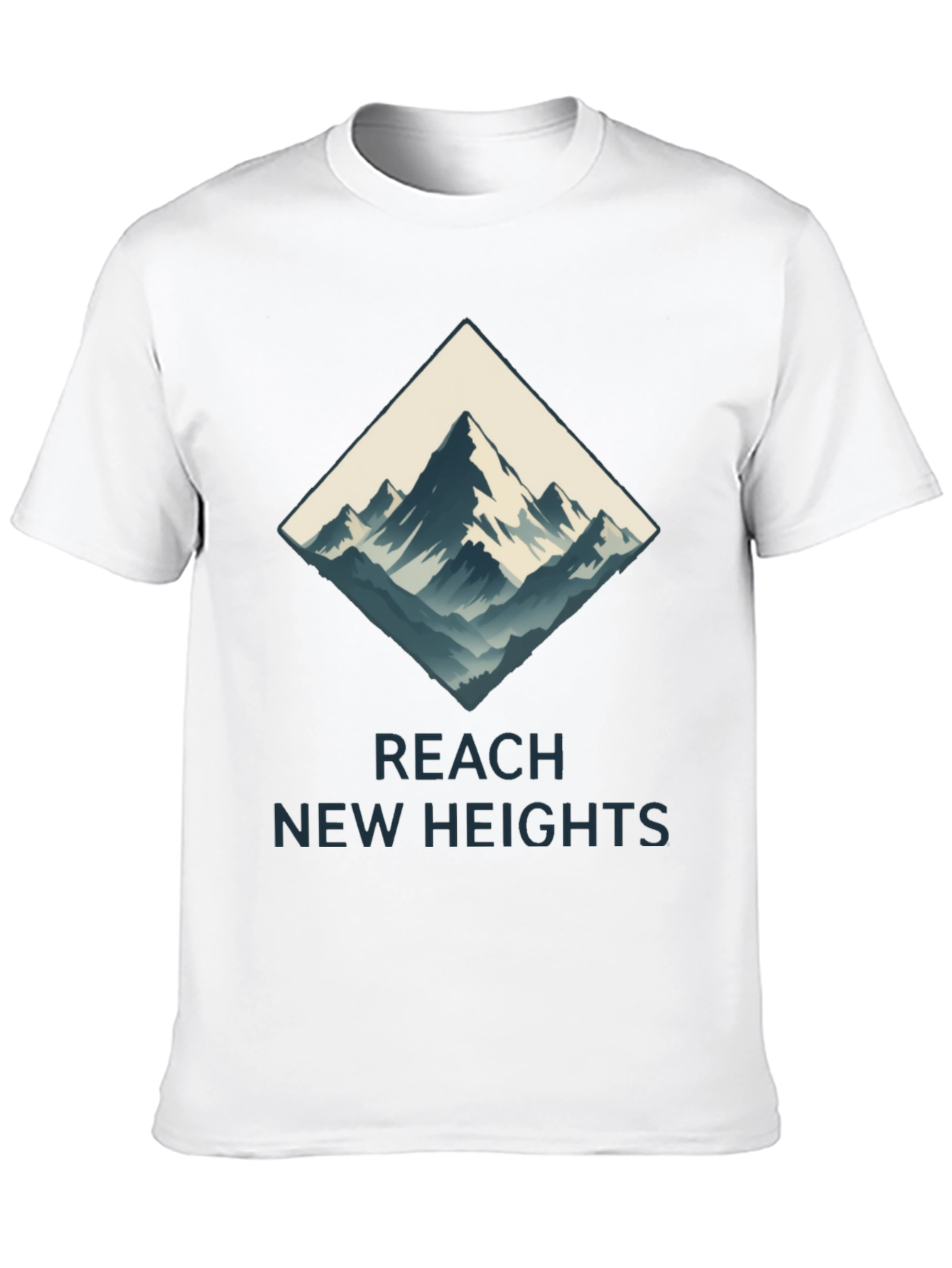 Reach New Heights Mountain Graphic Tee