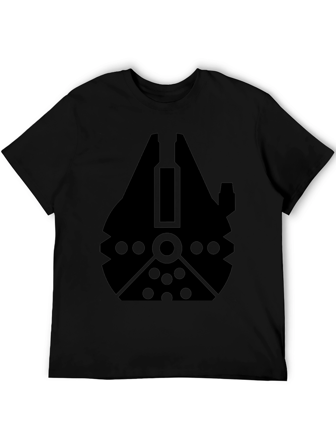 Millennium Falcon Graphic Tee - Black