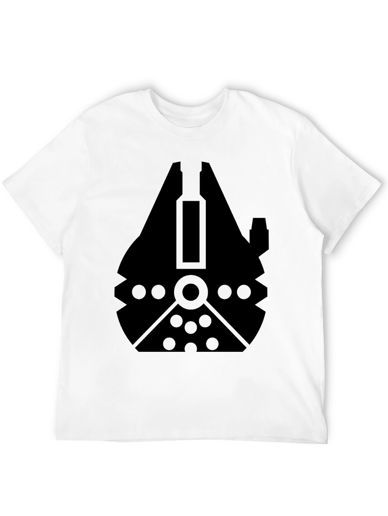 Millennium Falcon Graphic Tee - Black
