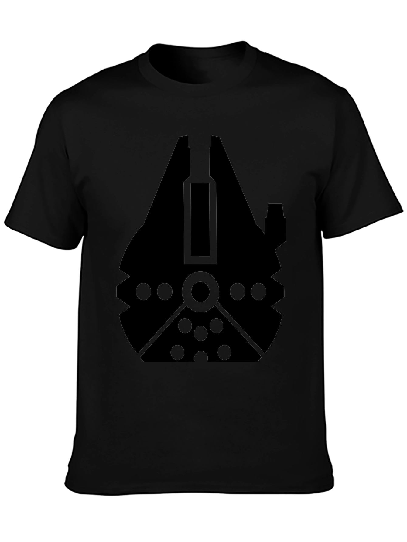 Millennium Falcon Graphic Tee - Black