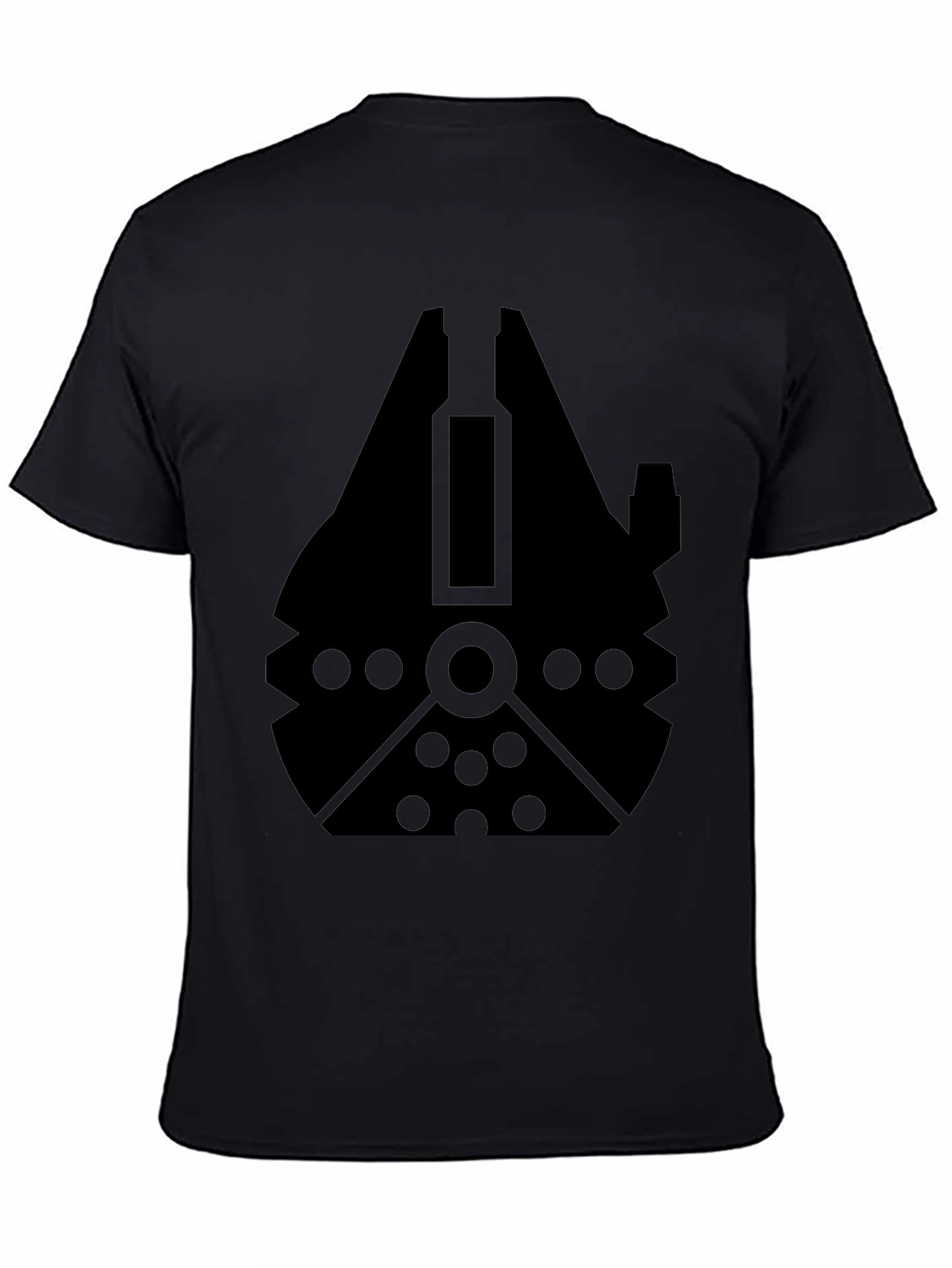 Millennium Falcon Graphic Tee - Black