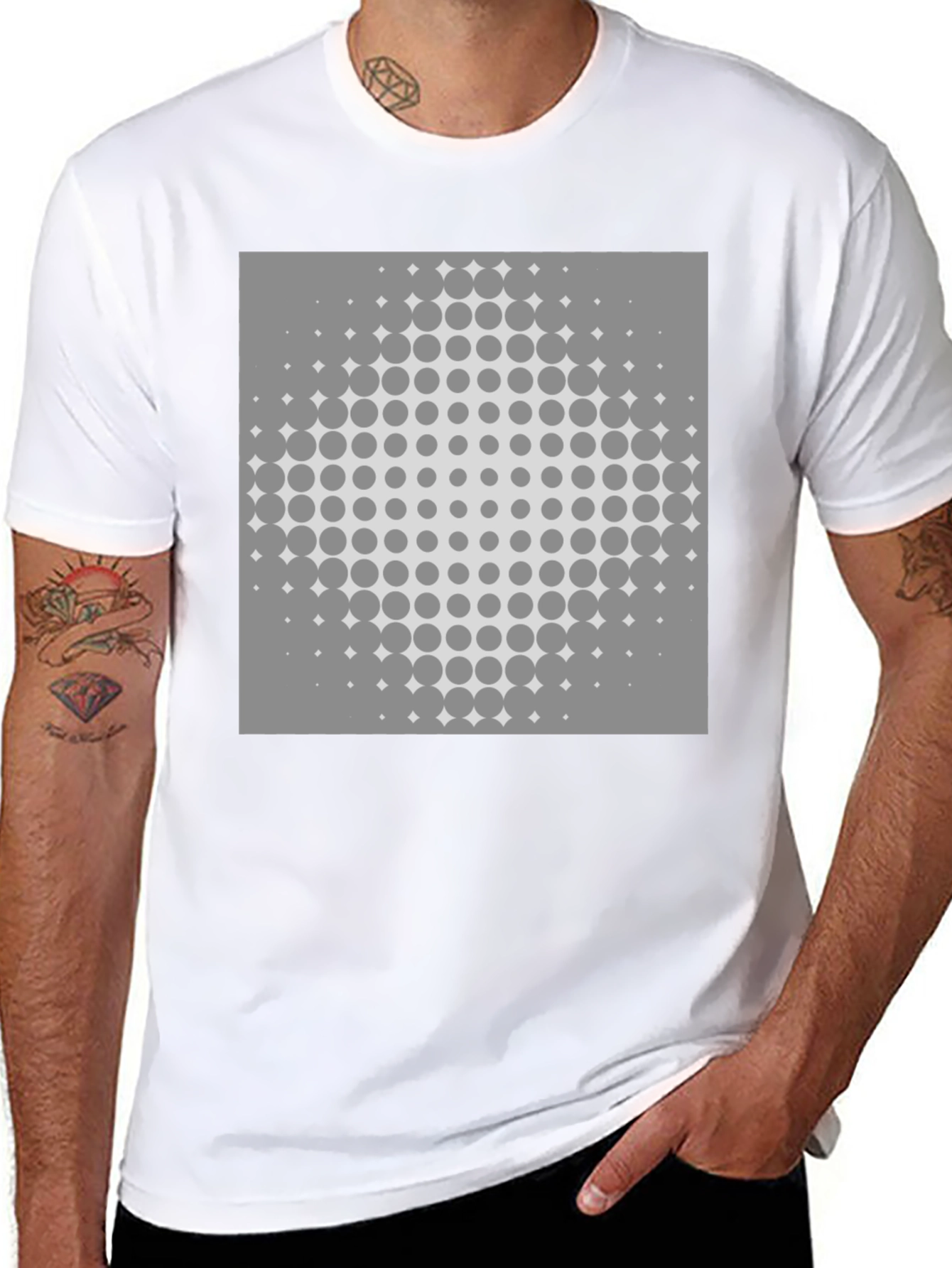 Modern Graphic Print T-Shirt - Stylish and Comfortable