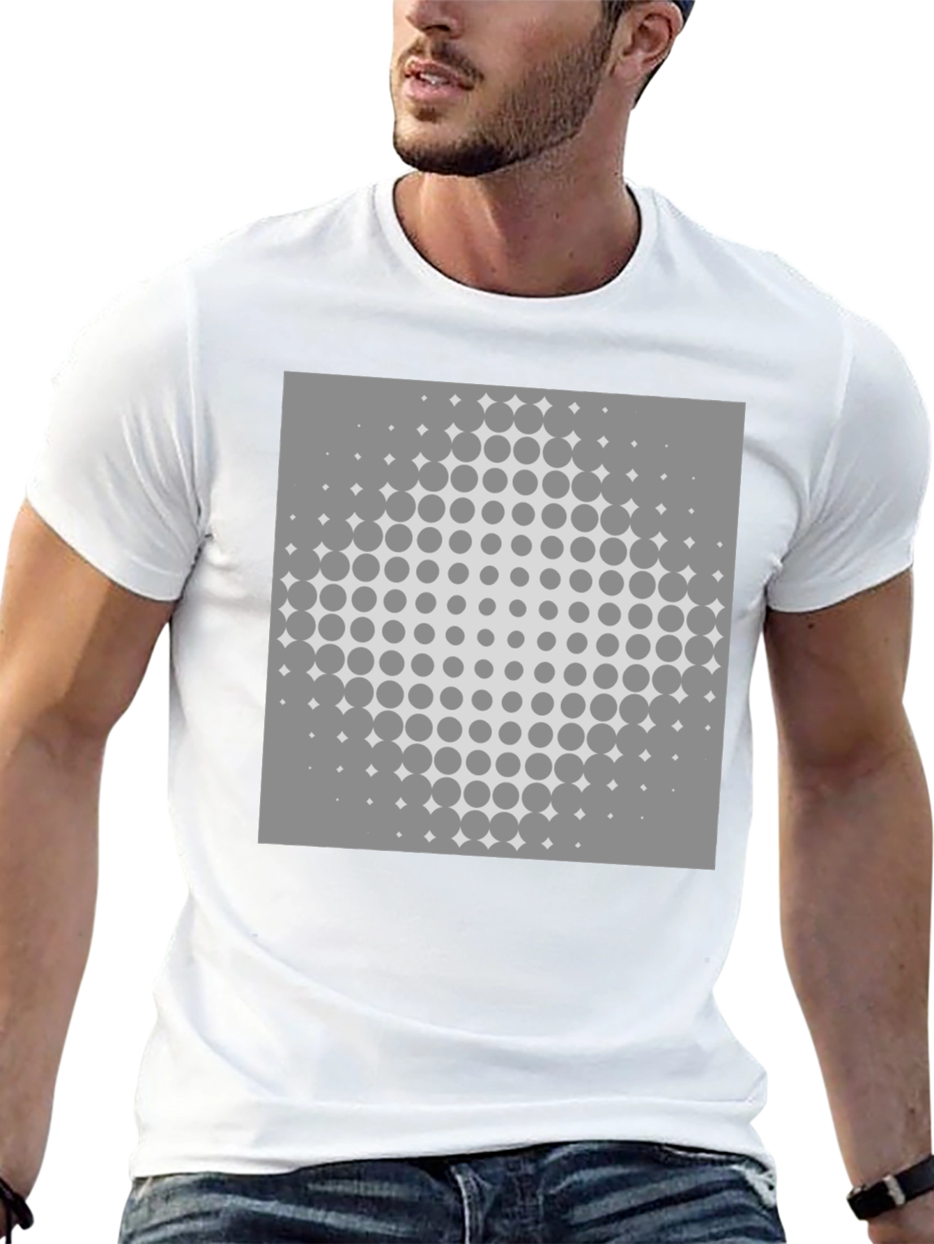 Modern Graphic Print T-Shirt - Stylish and Comfortable