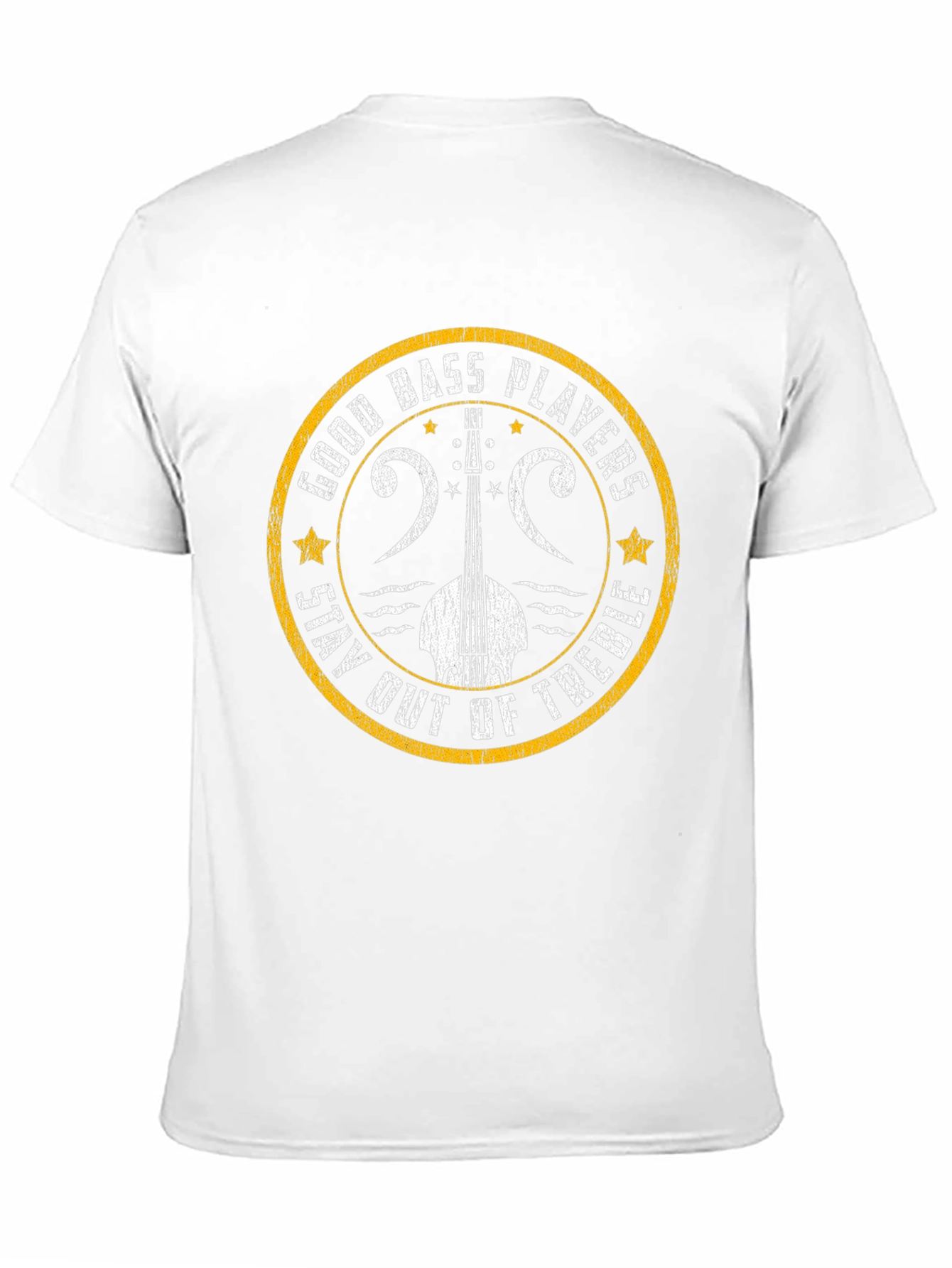 Bass Player Graphic T-Shirt - Stay Out of Treble!