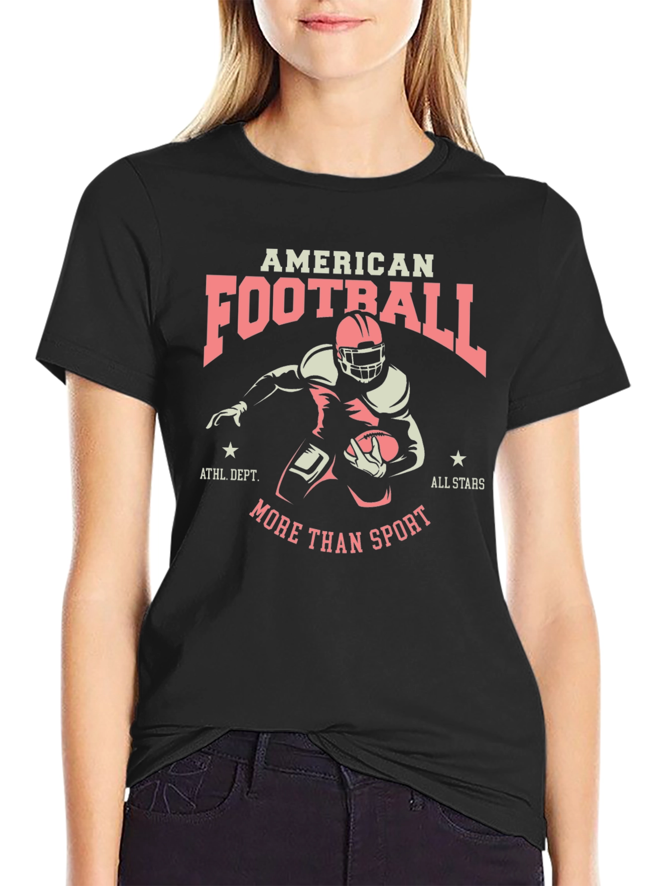 American Football Graphic Tee