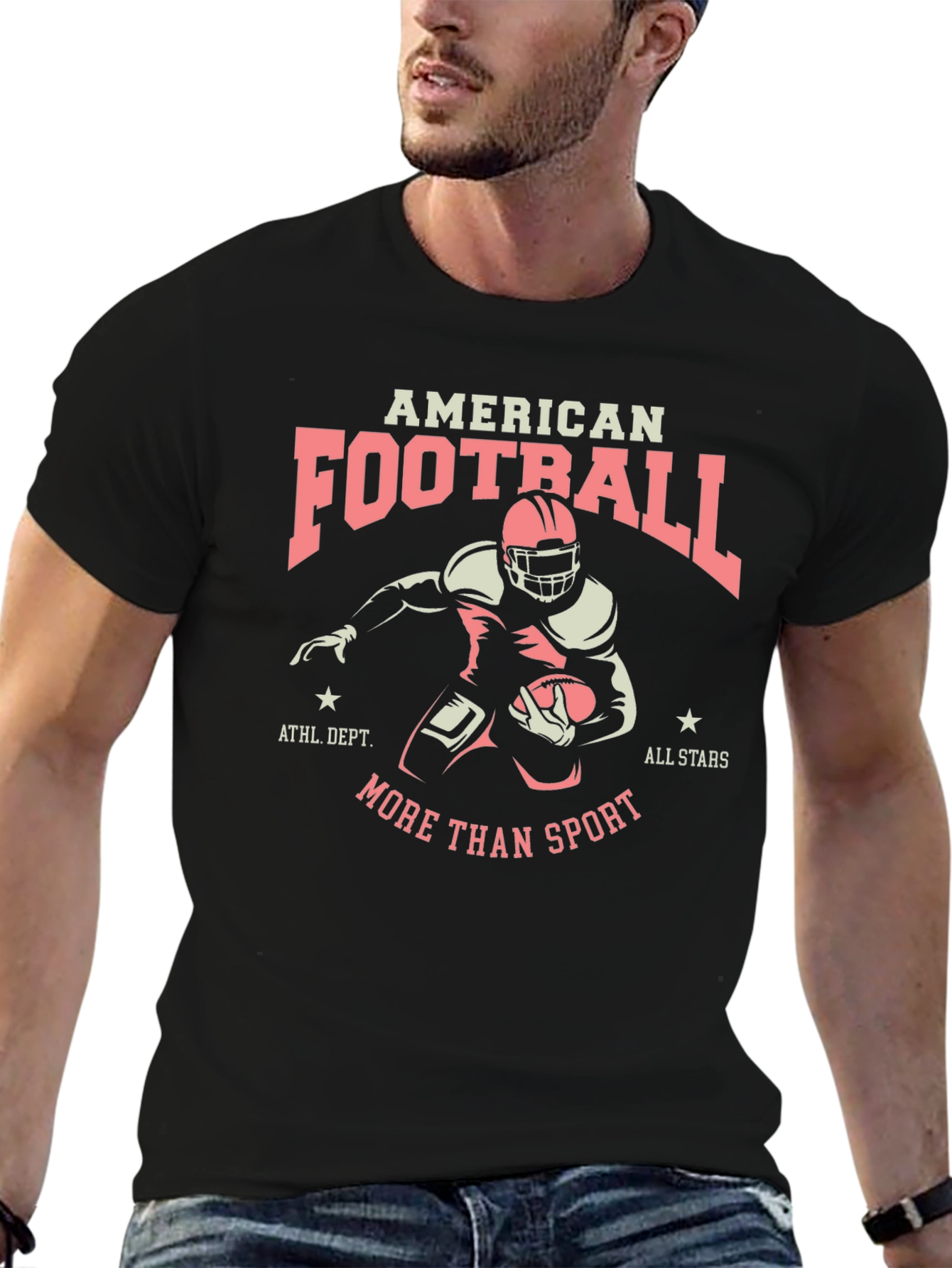 American Football Graphic Tee