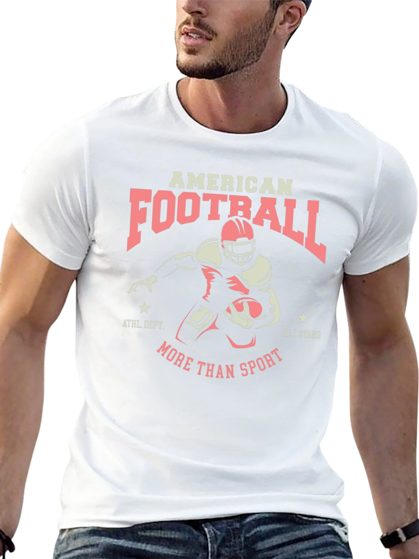 American Football Graphic Tee