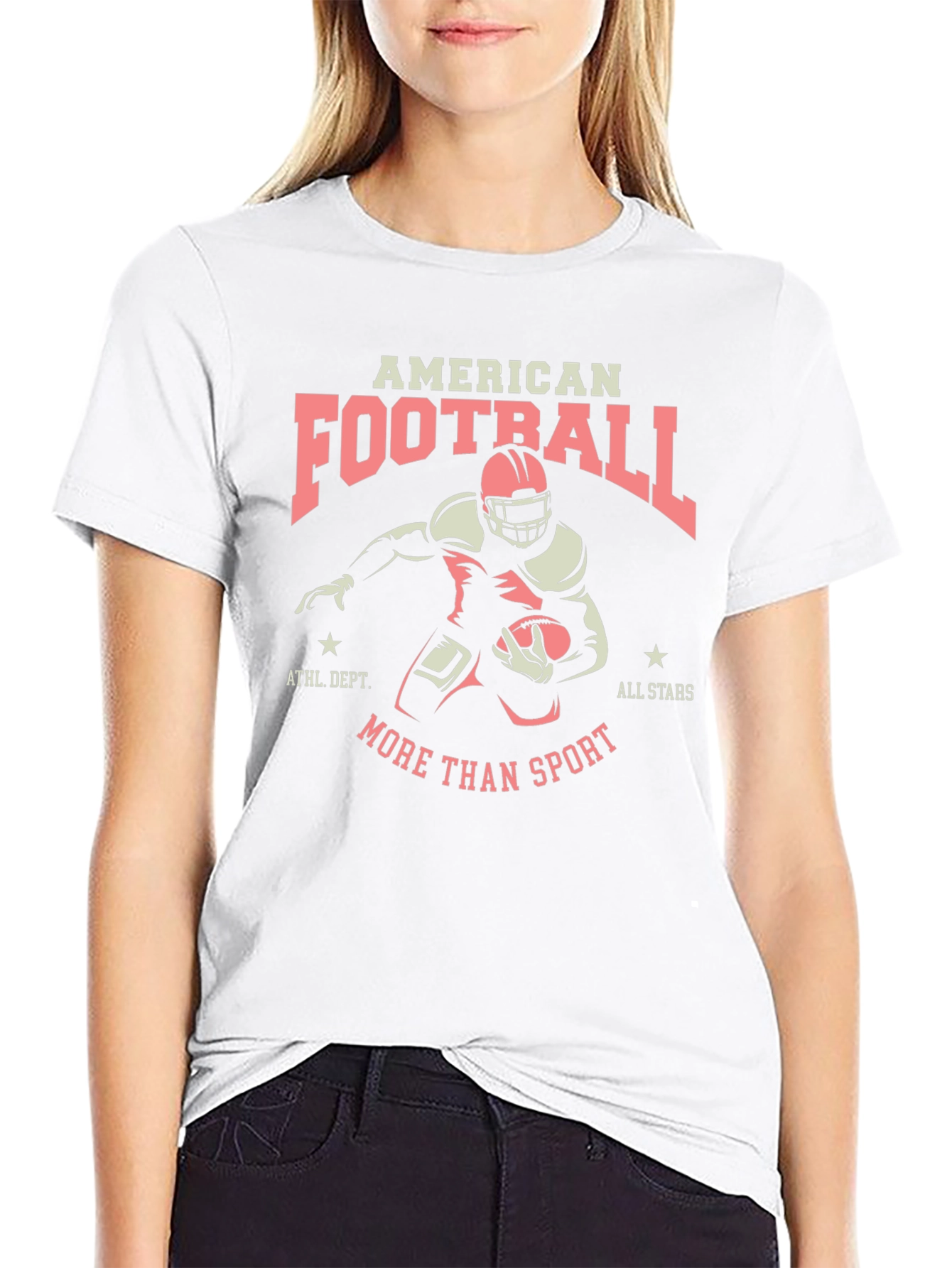 American Football Graphic Tee