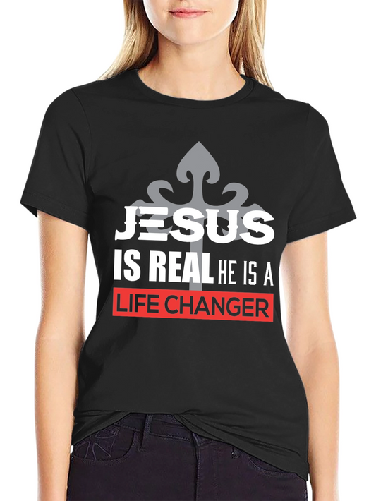 Jesus is Real T-Shirt: Christian Faith Apparel