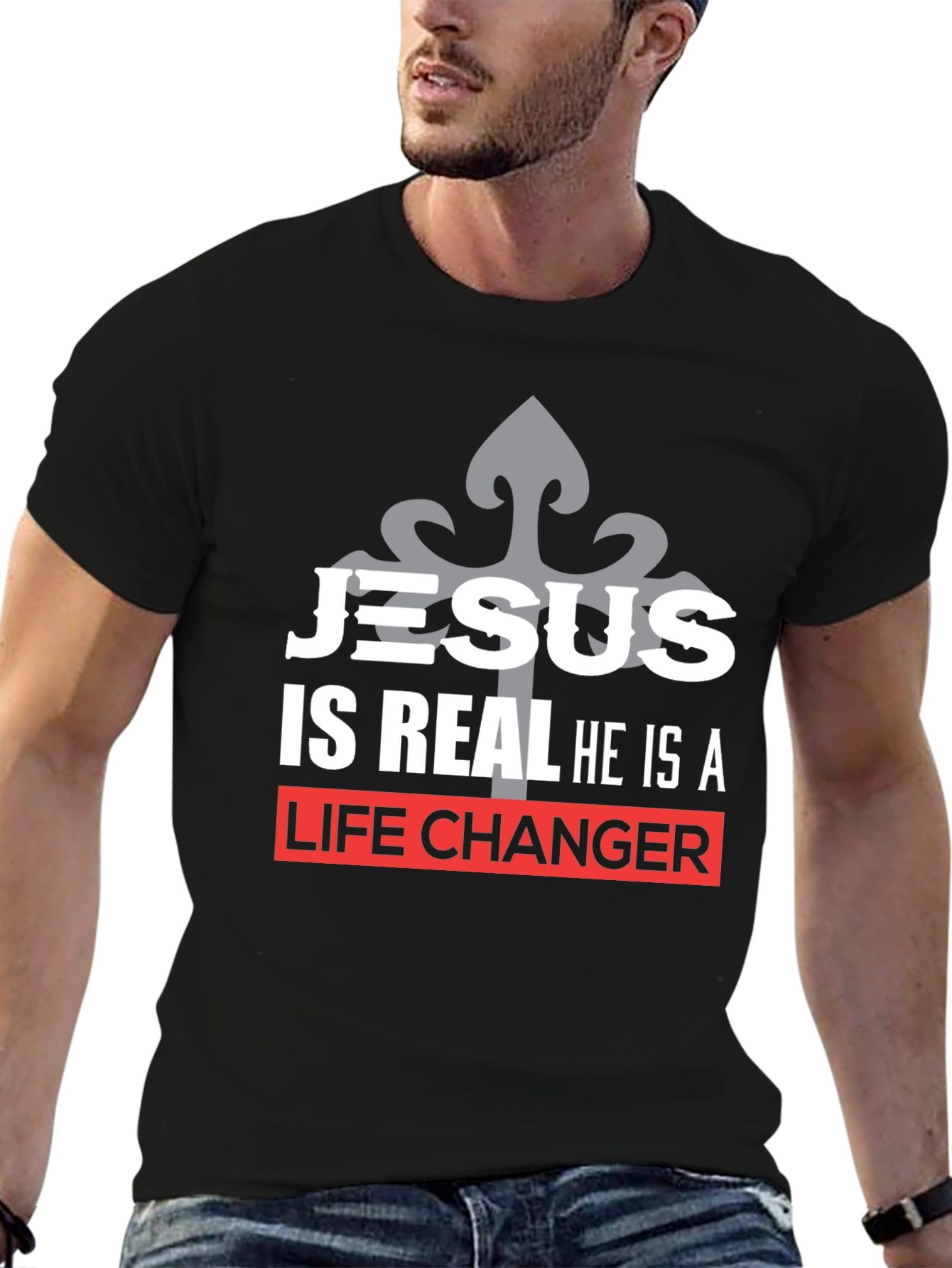 Jesus is Real T-Shirt: Christian Faith Apparel