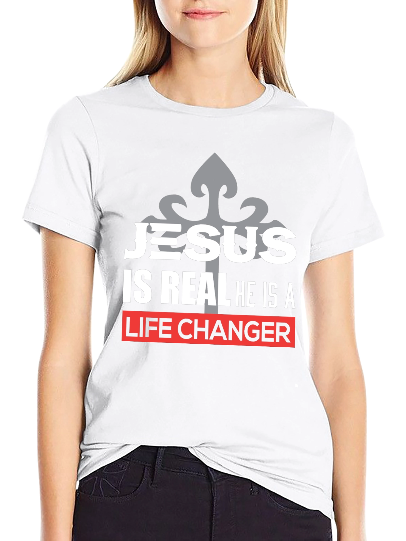 Jesus is Real T-Shirt: Christian Faith Apparel