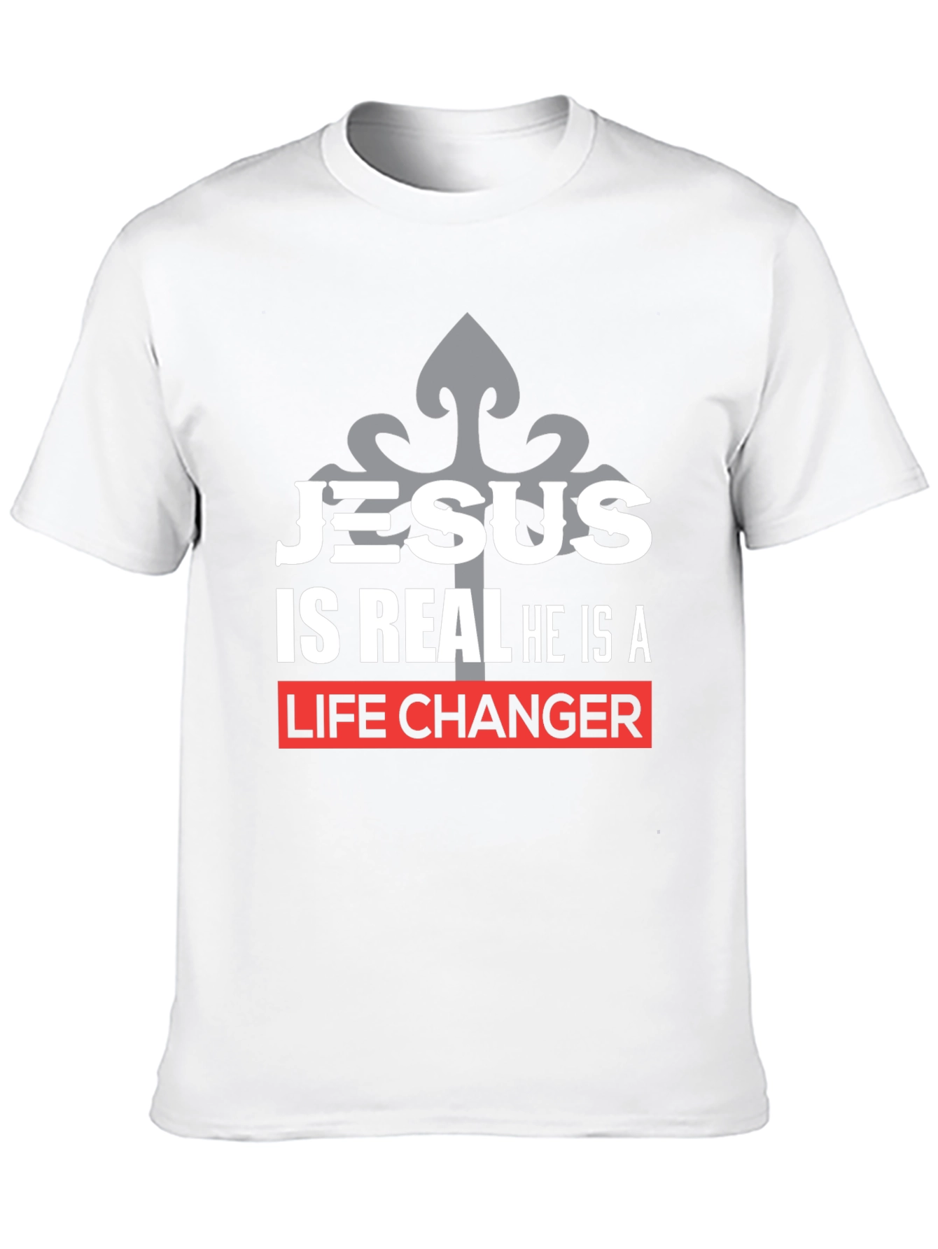 Jesus is Real T-Shirt: Christian Faith Apparel