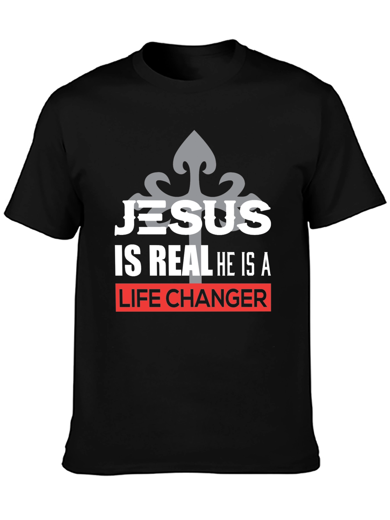 Jesus is Real T-Shirt: Christian Faith Apparel