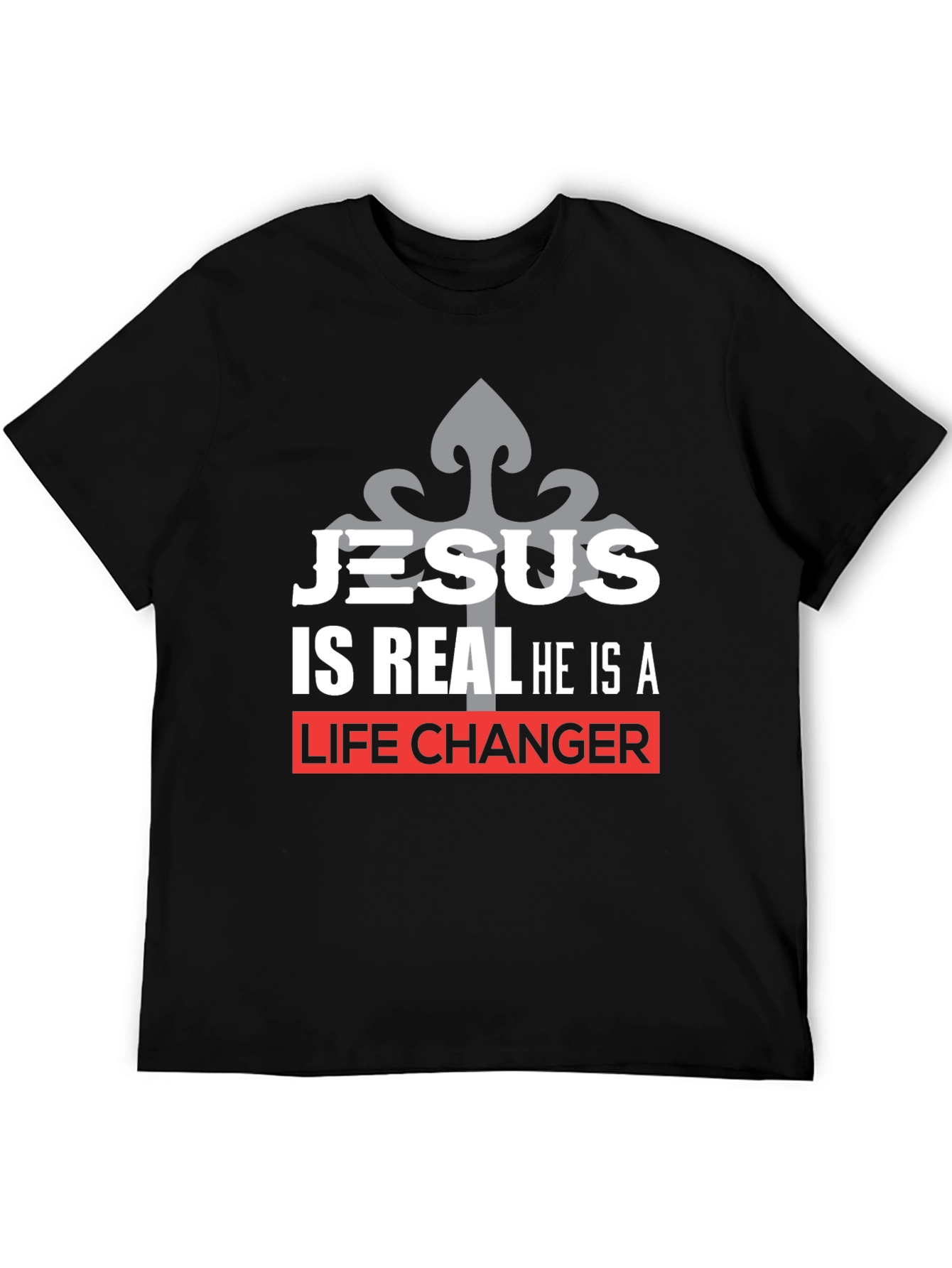 Jesus is Real T-Shirt: Christian Faith Apparel