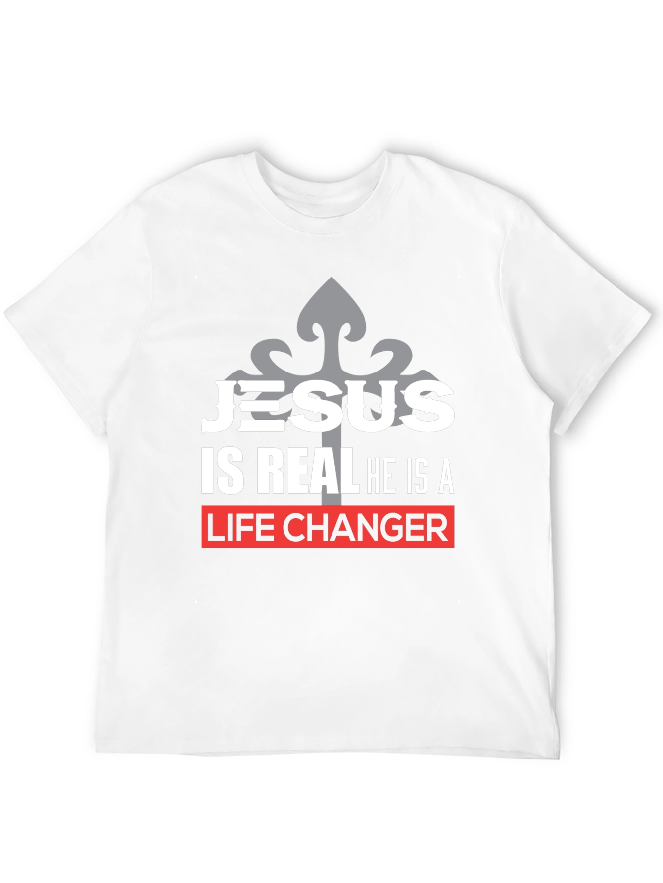 Jesus is Real T-Shirt: Christian Faith Apparel