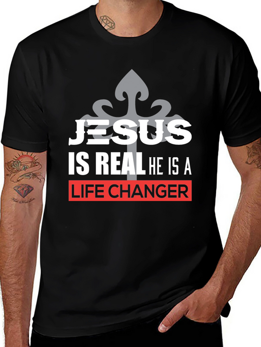 Jesus is Real T-Shirt: Christian Faith Apparel