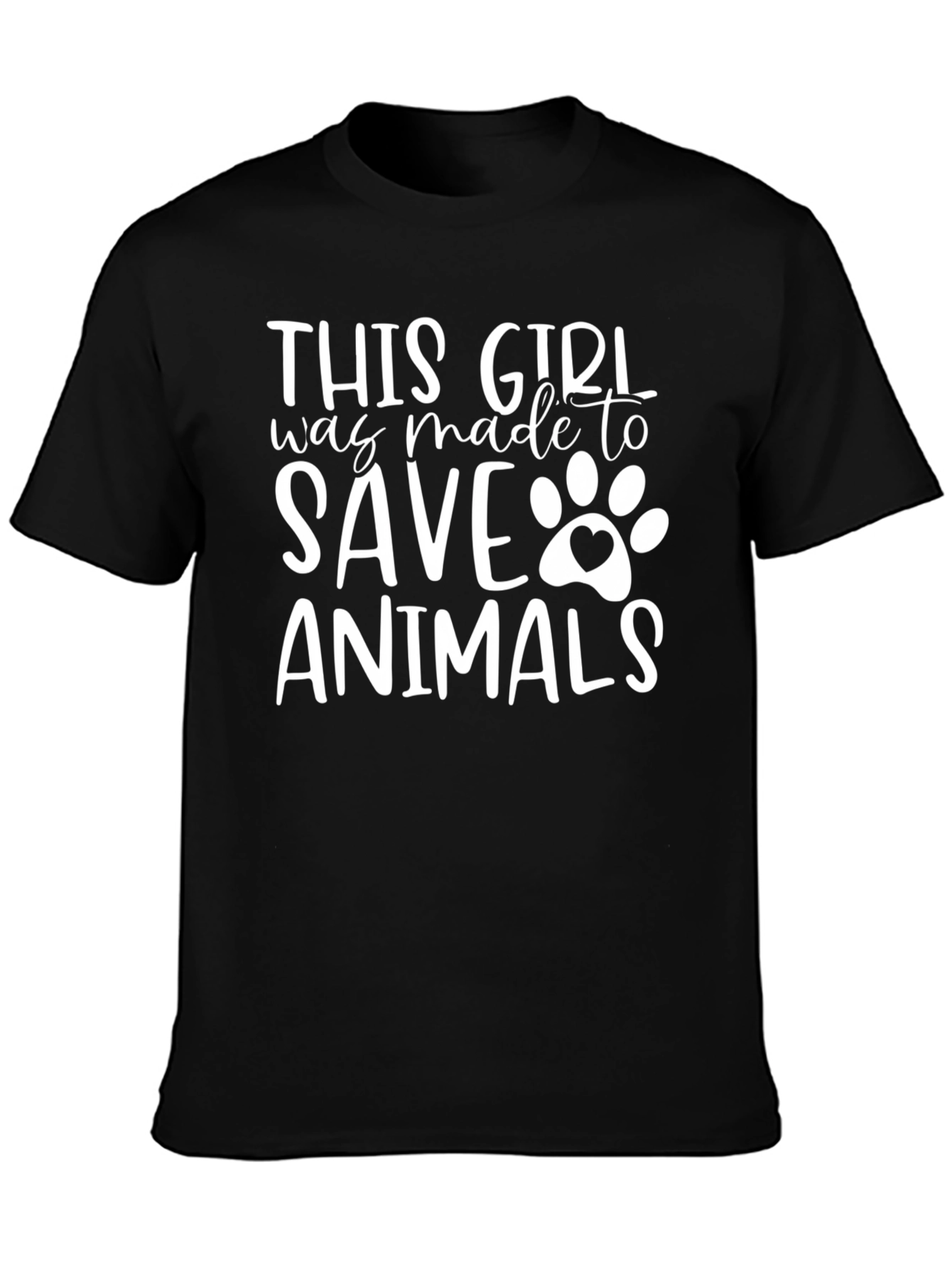 This Girl Saves Animals T-Shirt