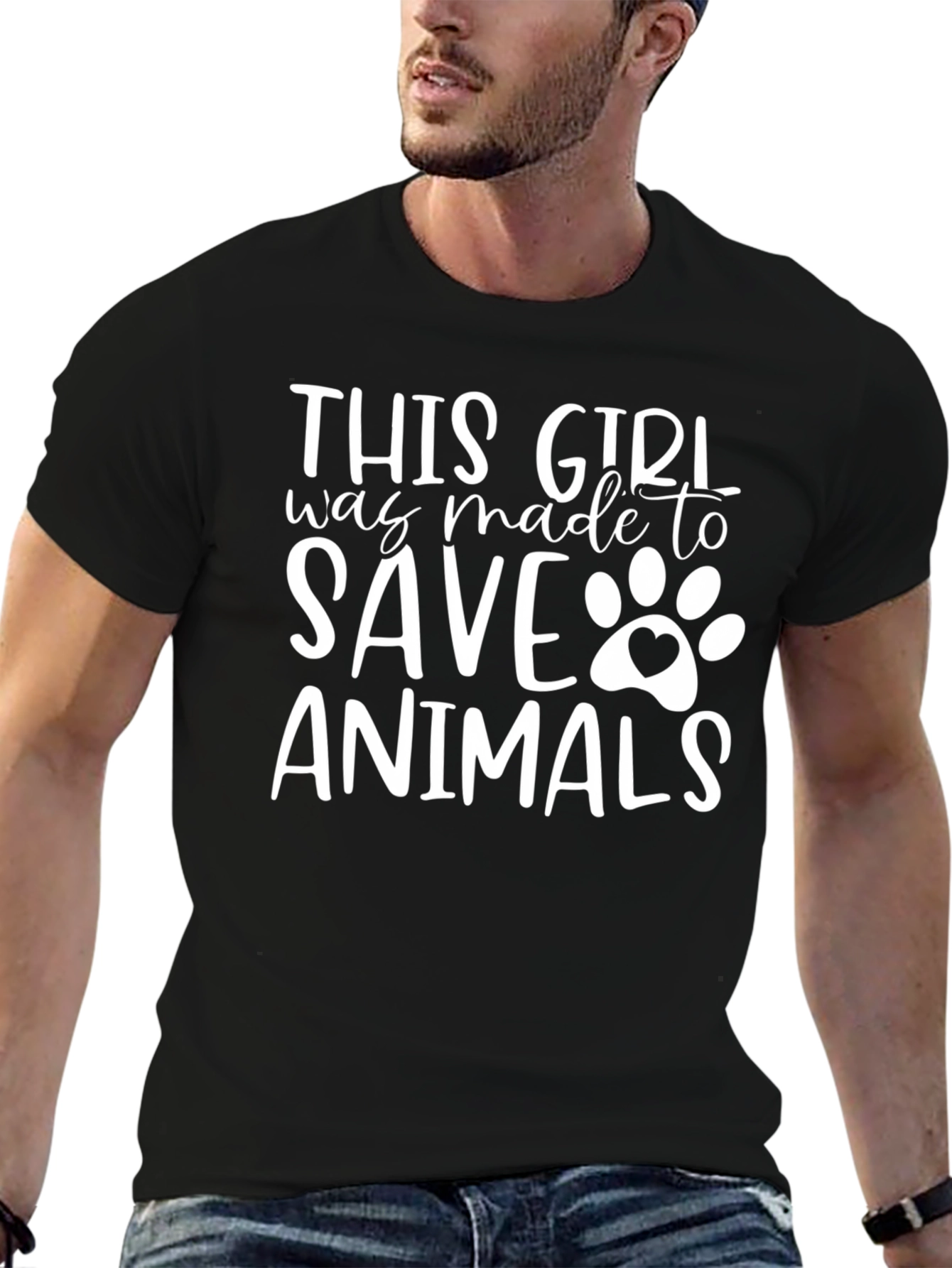 This Girl Saves Animals T-Shirt
