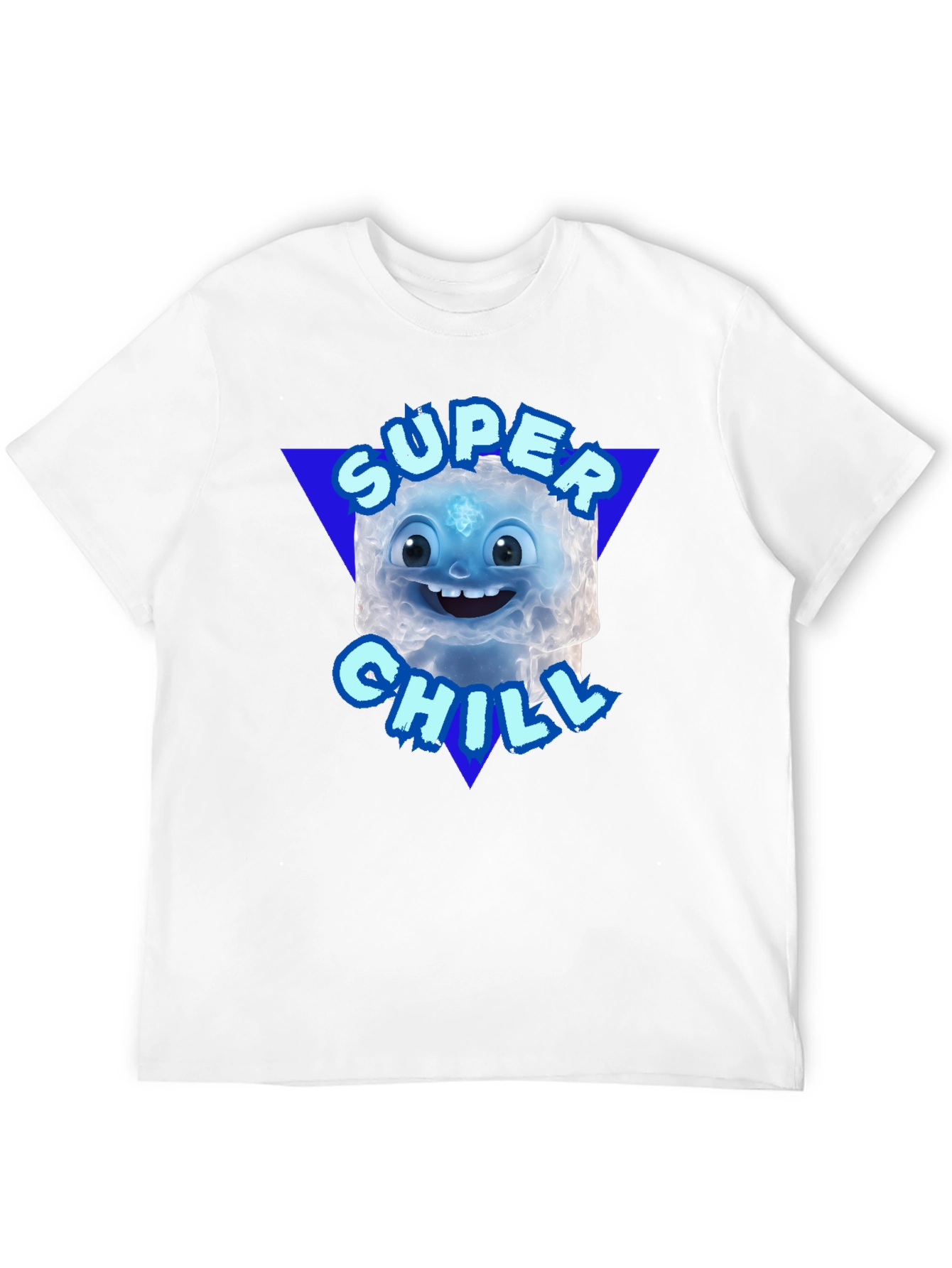 Super Chill Character Black T-Shirt