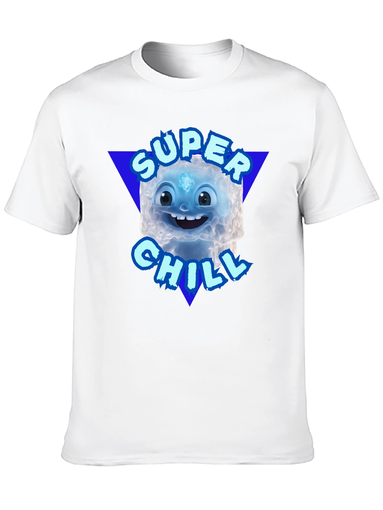 Super Chill Character Black T-Shirt