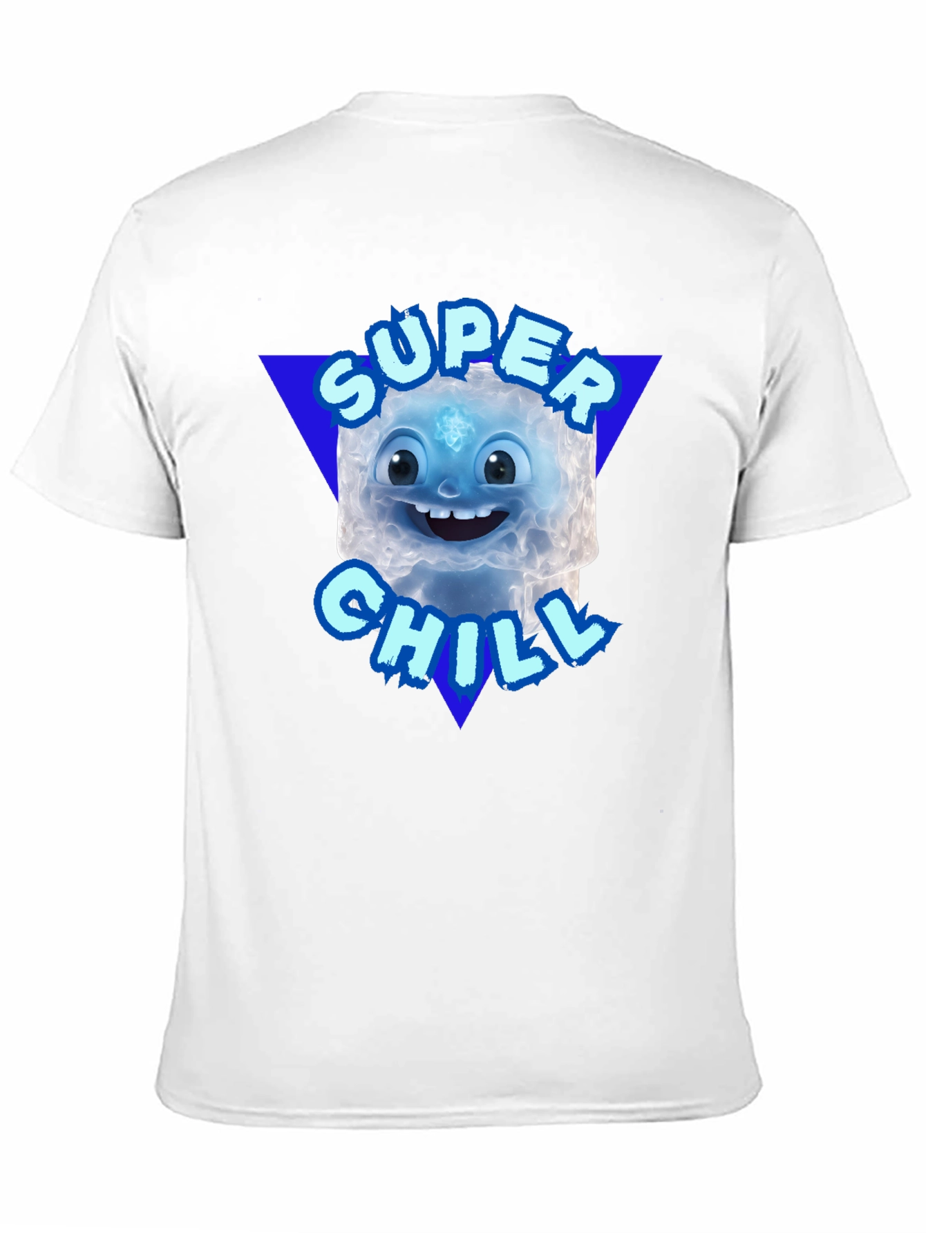 Super Chill Character Black T-Shirt