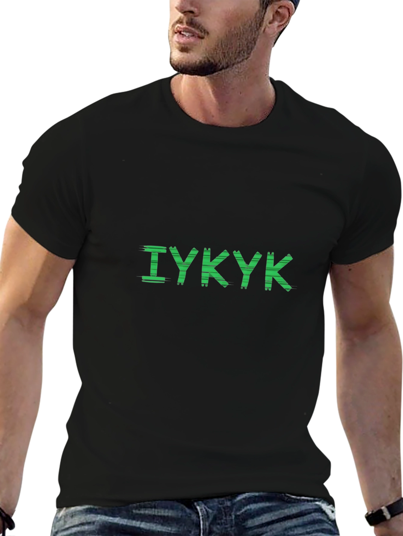 IYKYK Graphic Print T-Shirt - Soft Cotton Tee