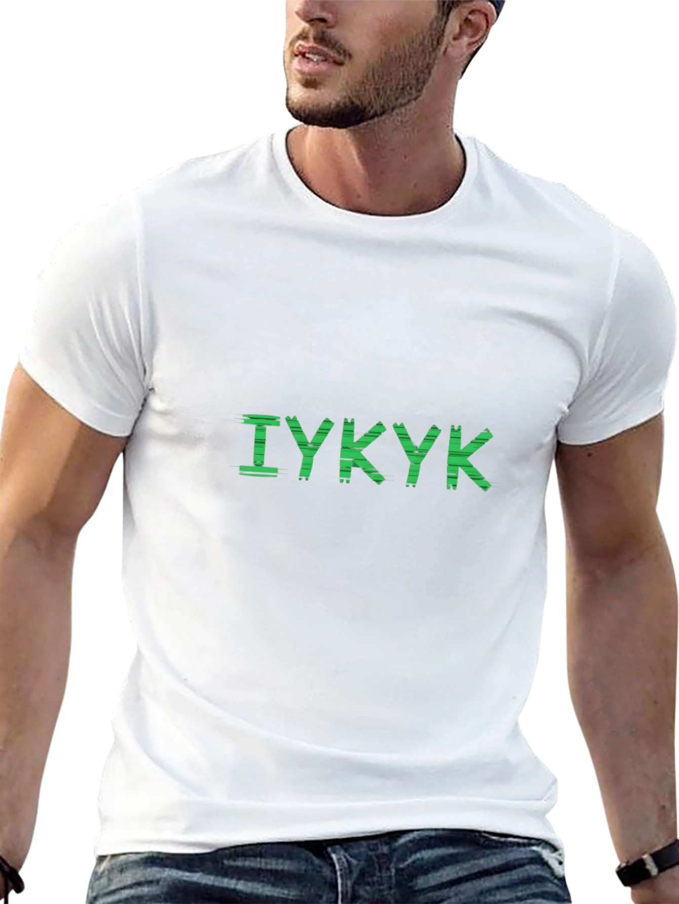 IYKYK Graphic Print T-Shirt - Soft Cotton Tee