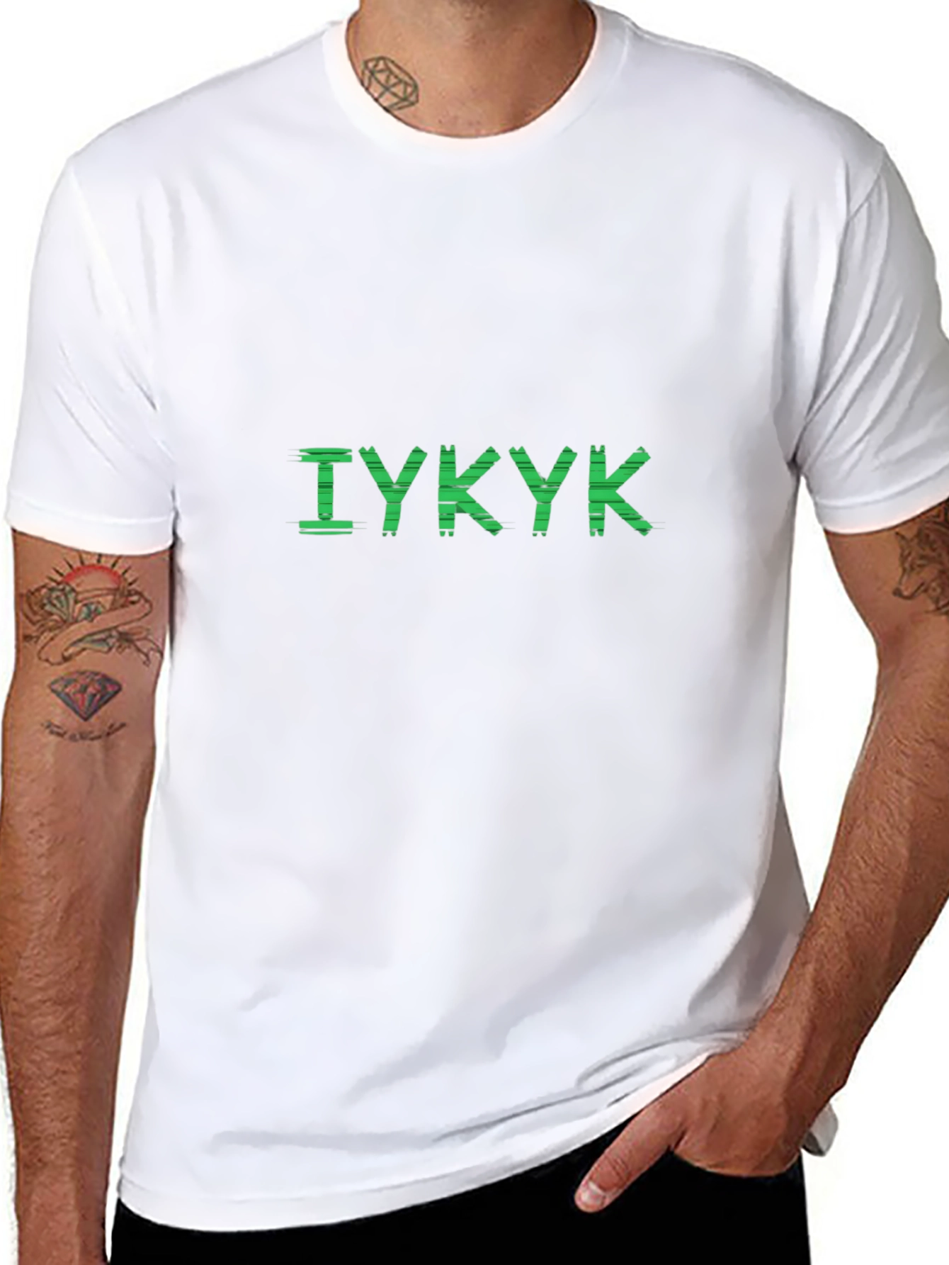 IYKYK Graphic Print T-Shirt - Soft Cotton Tee