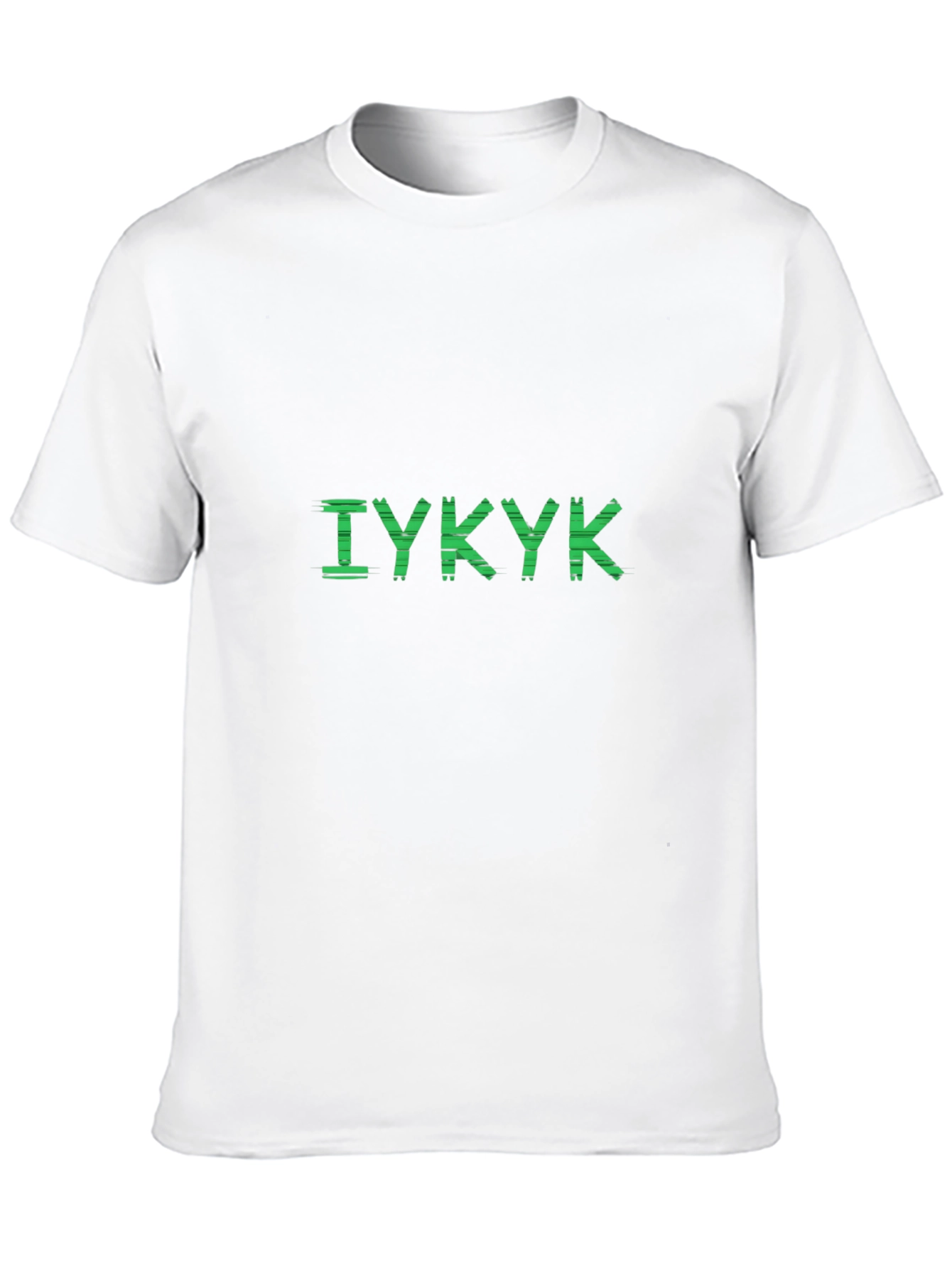 IYKYK Graphic Print T-Shirt - Soft Cotton Tee