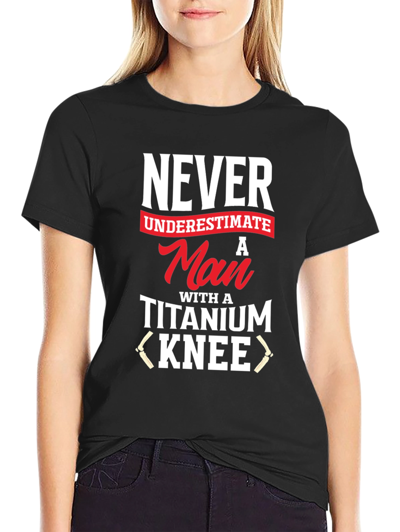 Titanium Knee Mans T-Shirt