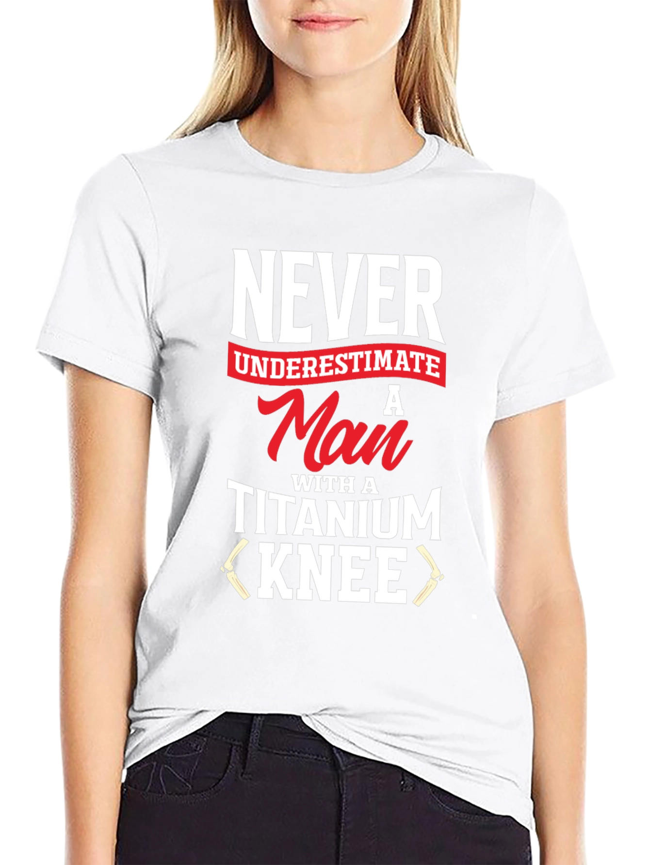 Titanium Knee Mans T-Shirt