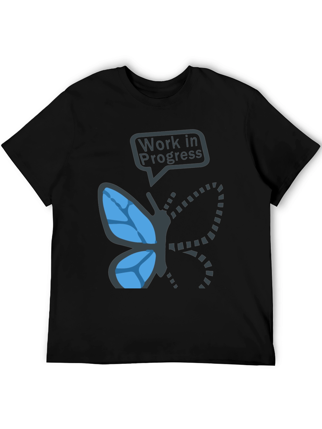 Work in Progress Butterfly Graphic T-Shirt