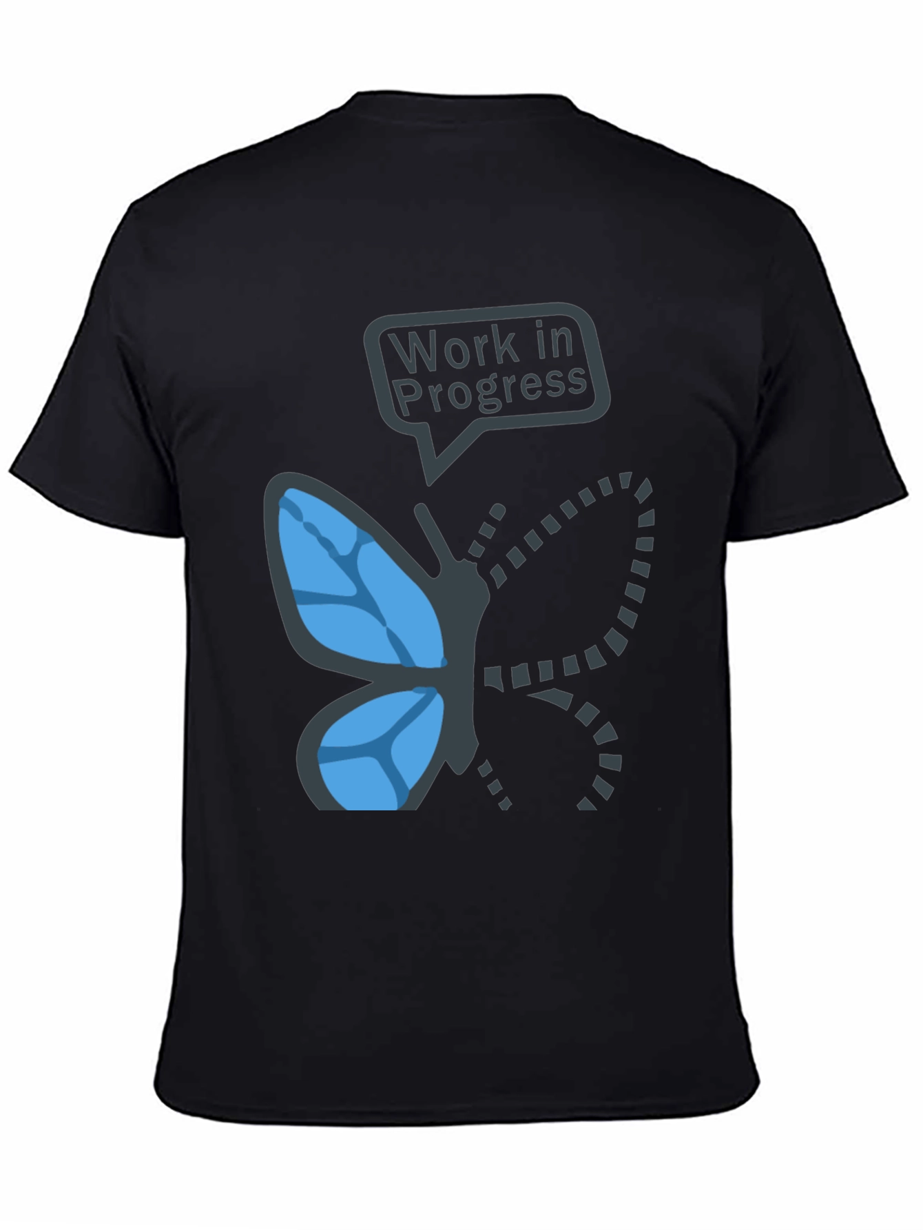 Work in Progress Butterfly Graphic T-Shirt