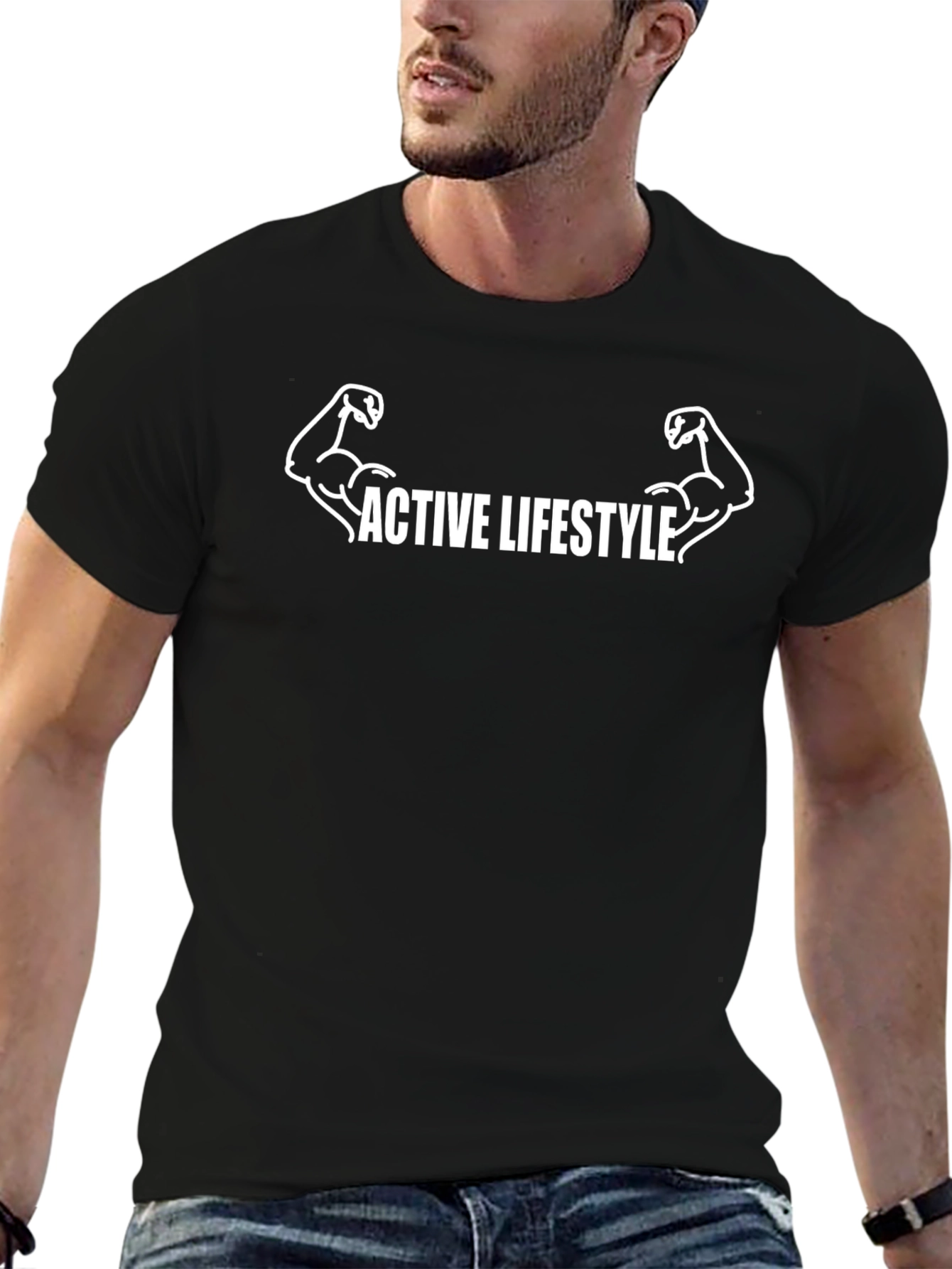 Active Lifestyle Graphic T-Shirt