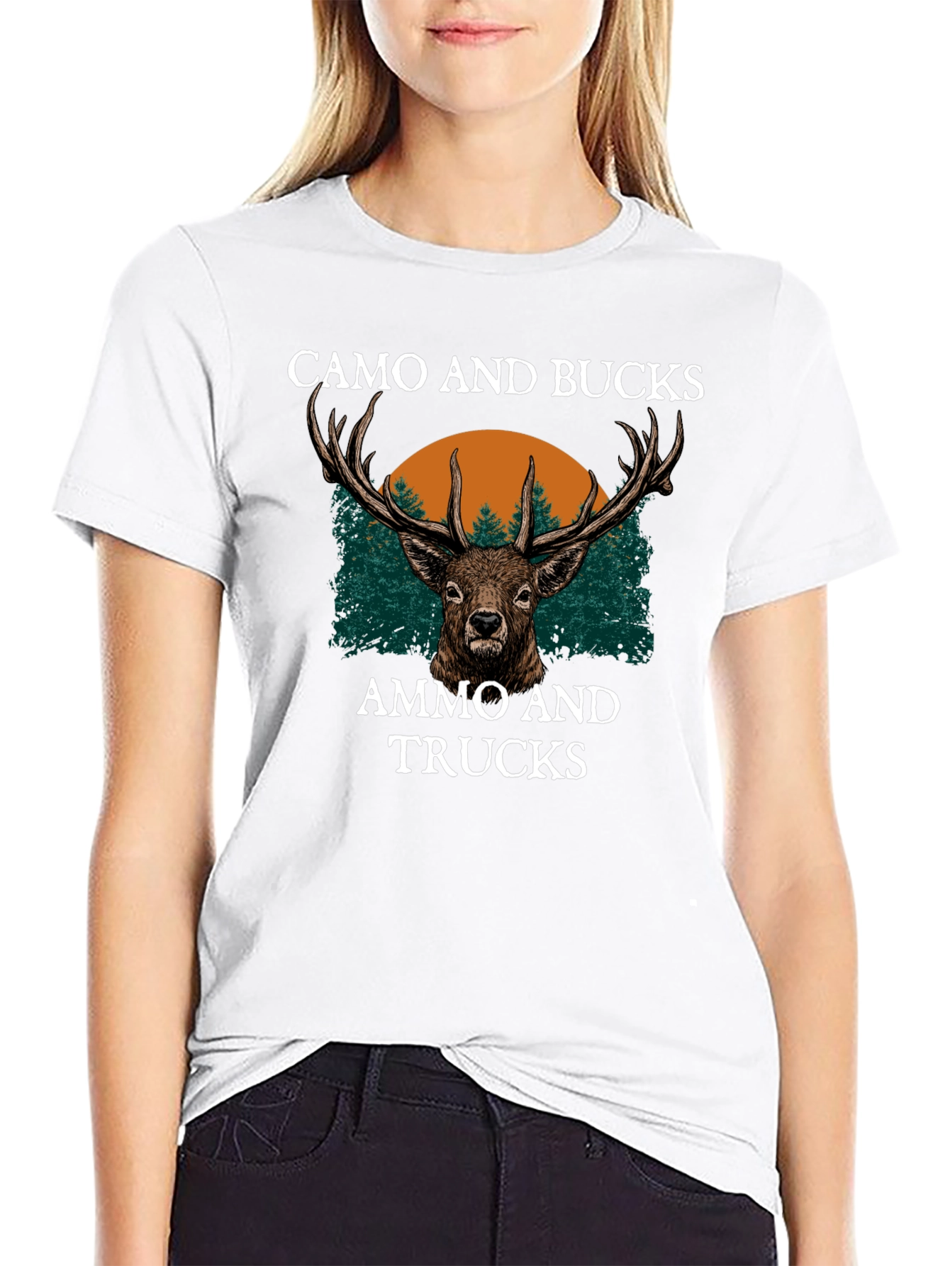 Camo and Bucks T-Shirt