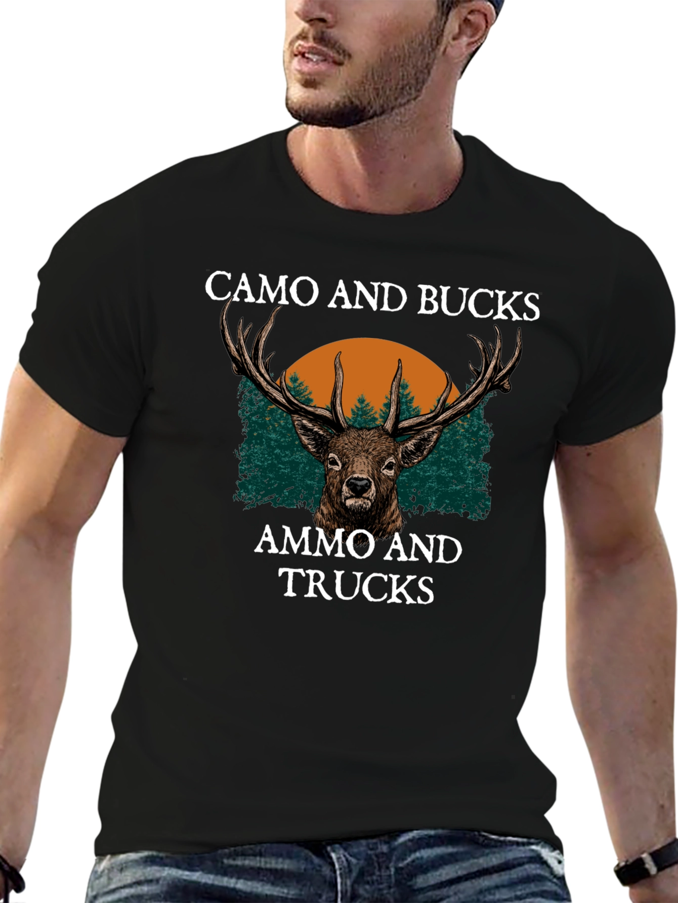 Camo and Bucks T-Shirt